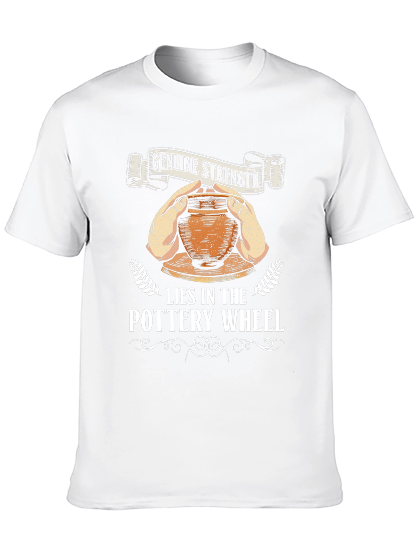 Pottery Wheel Genuine Strength Graphic Tee