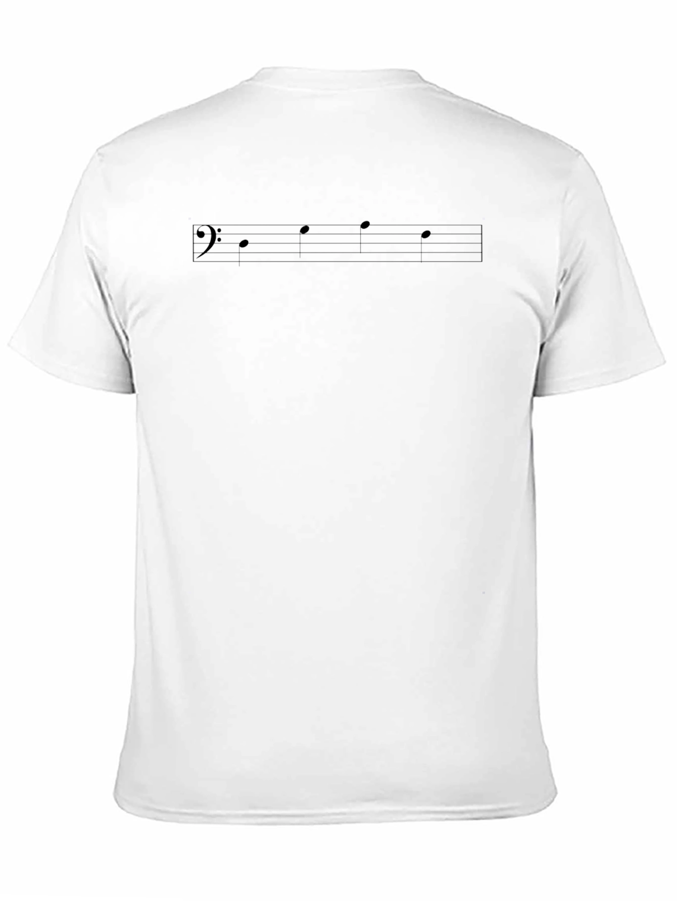 Music Note T-Shirt - Bass Clef Tee