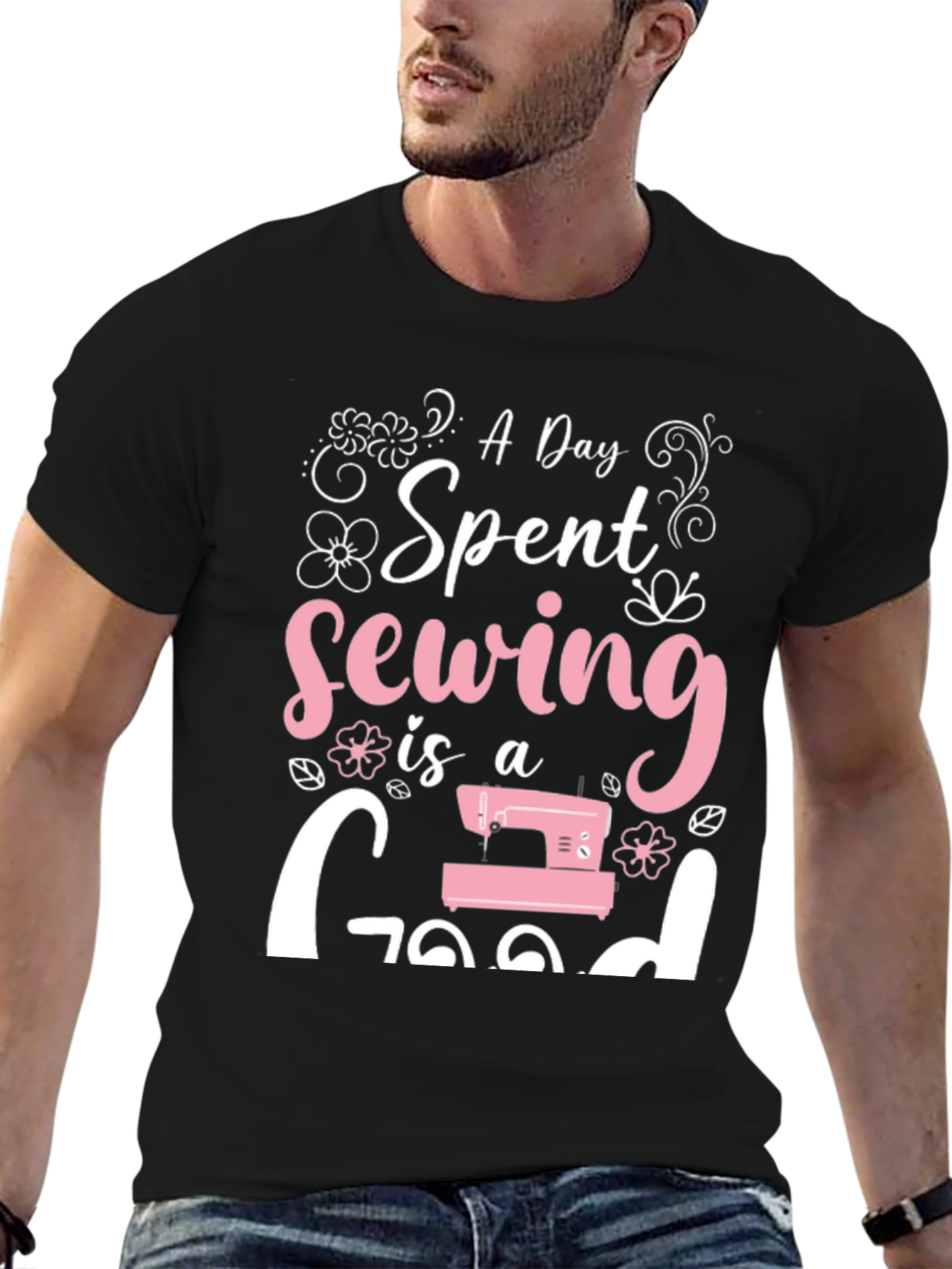 A Day Spent Sewing T-Shirt