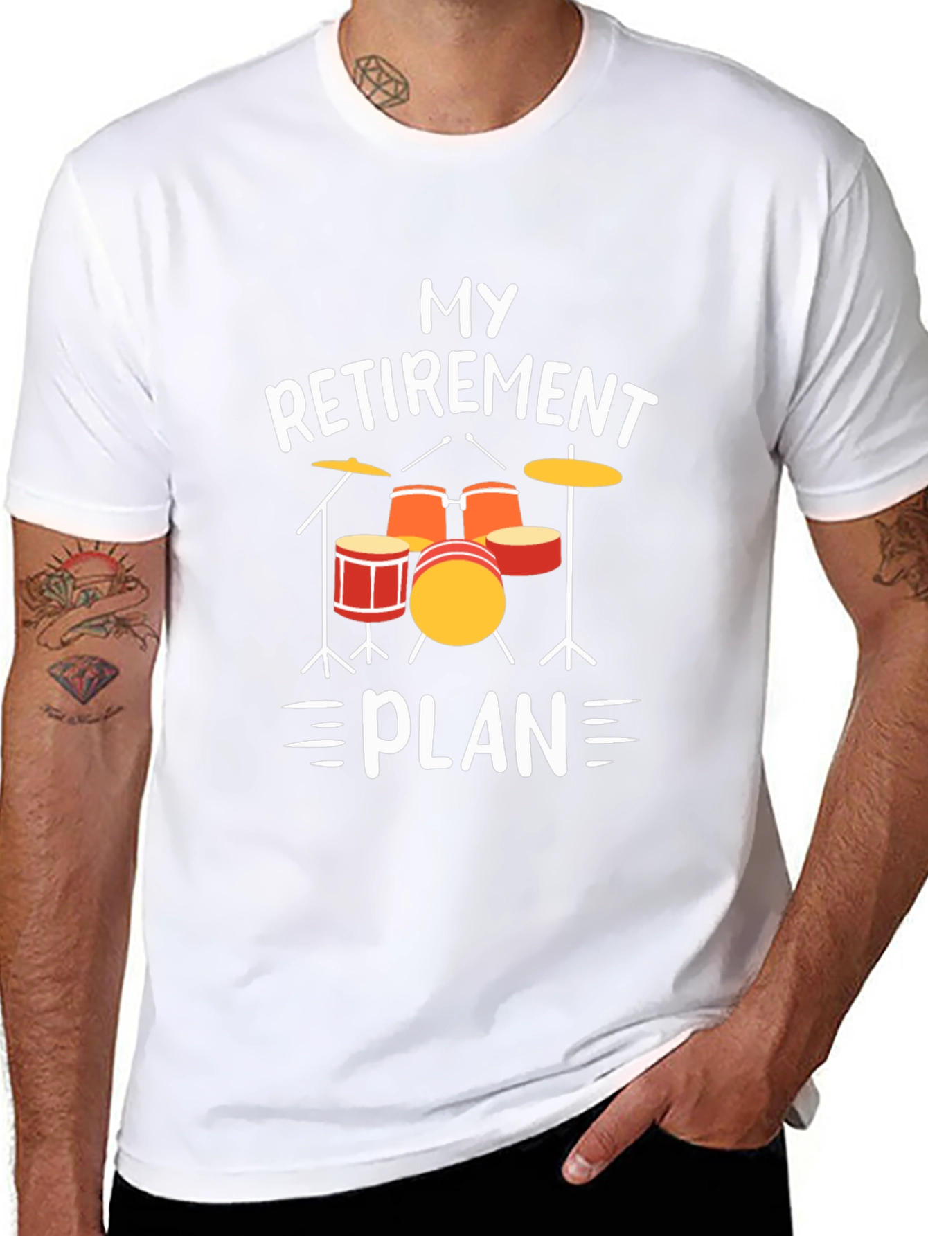 My Retirement Plan Drum Set T-Shirt
