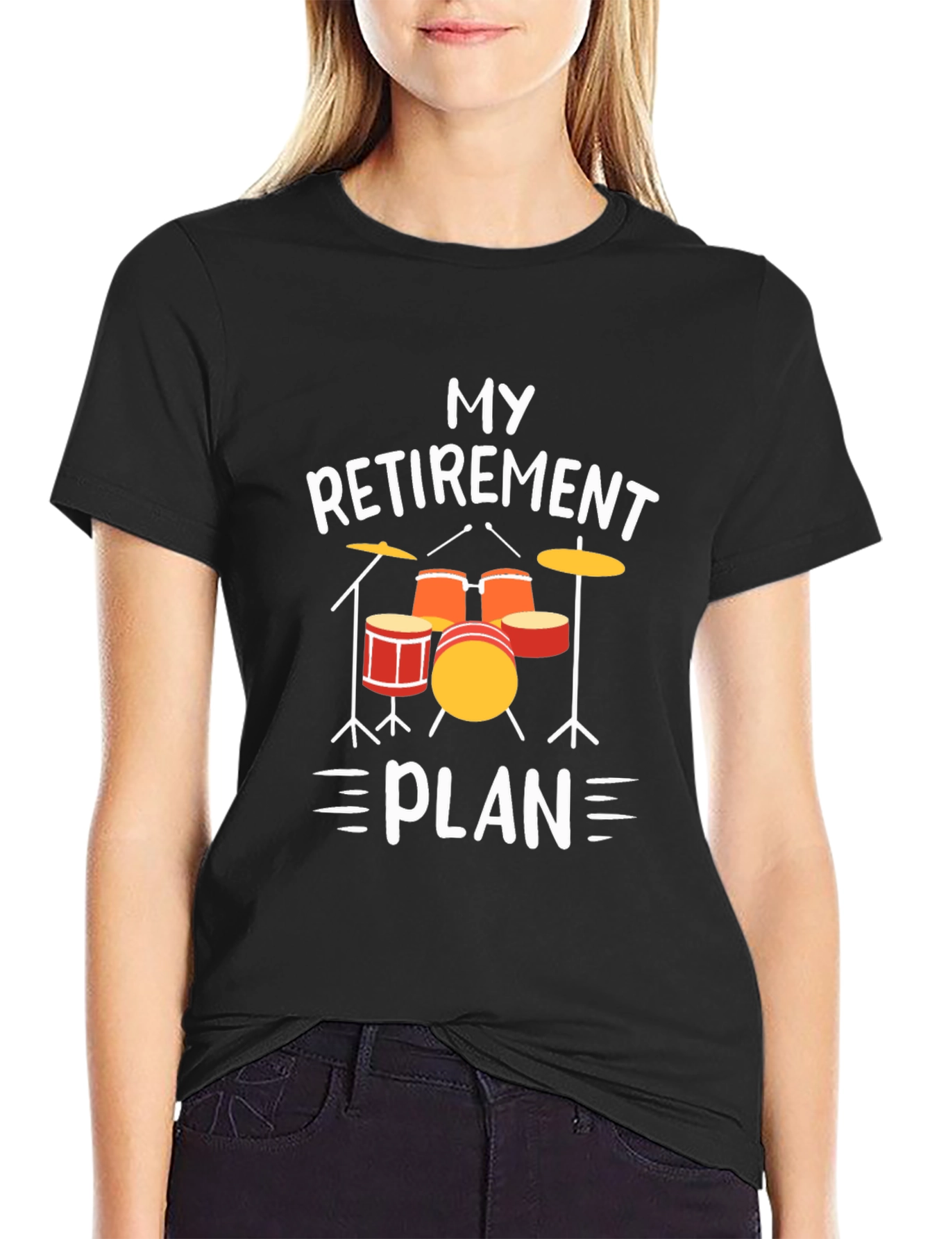 My Retirement Plan Drum Set T-Shirt