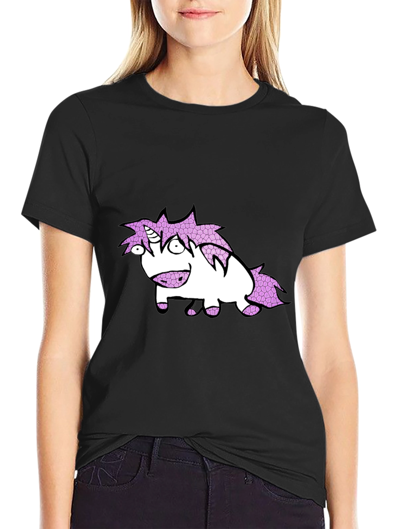 Unicorn Cartoon Graphic Tee