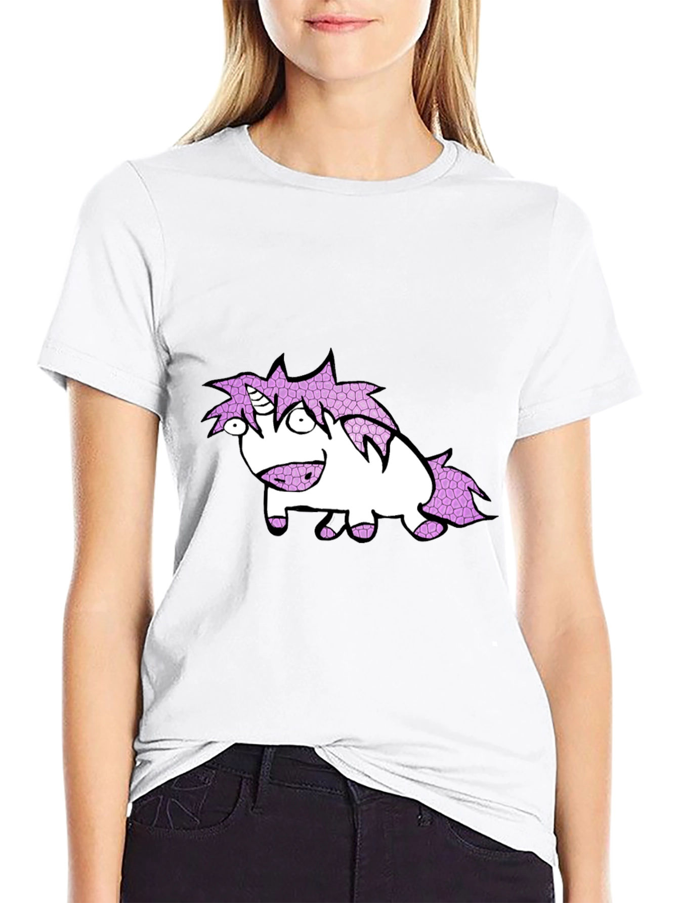 Unicorn Cartoon Graphic Tee