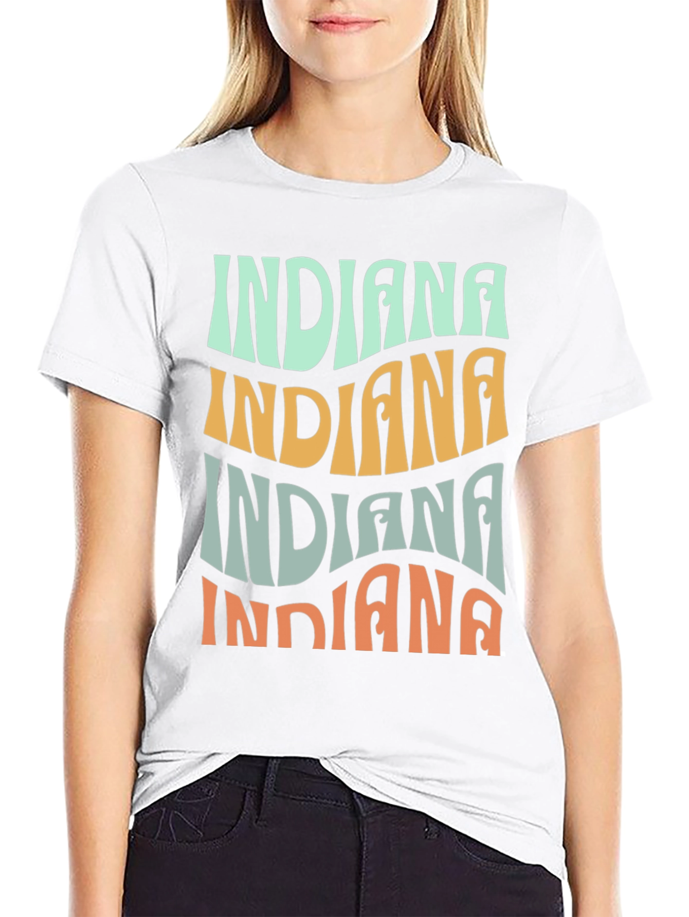 Retro Indiana Graphic T-Shirt