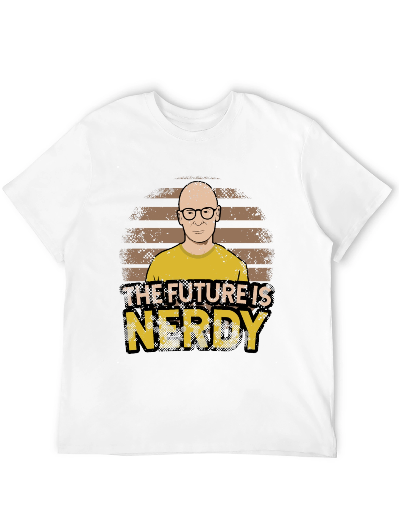 The Future is Nerdy Graphic T-Shirt