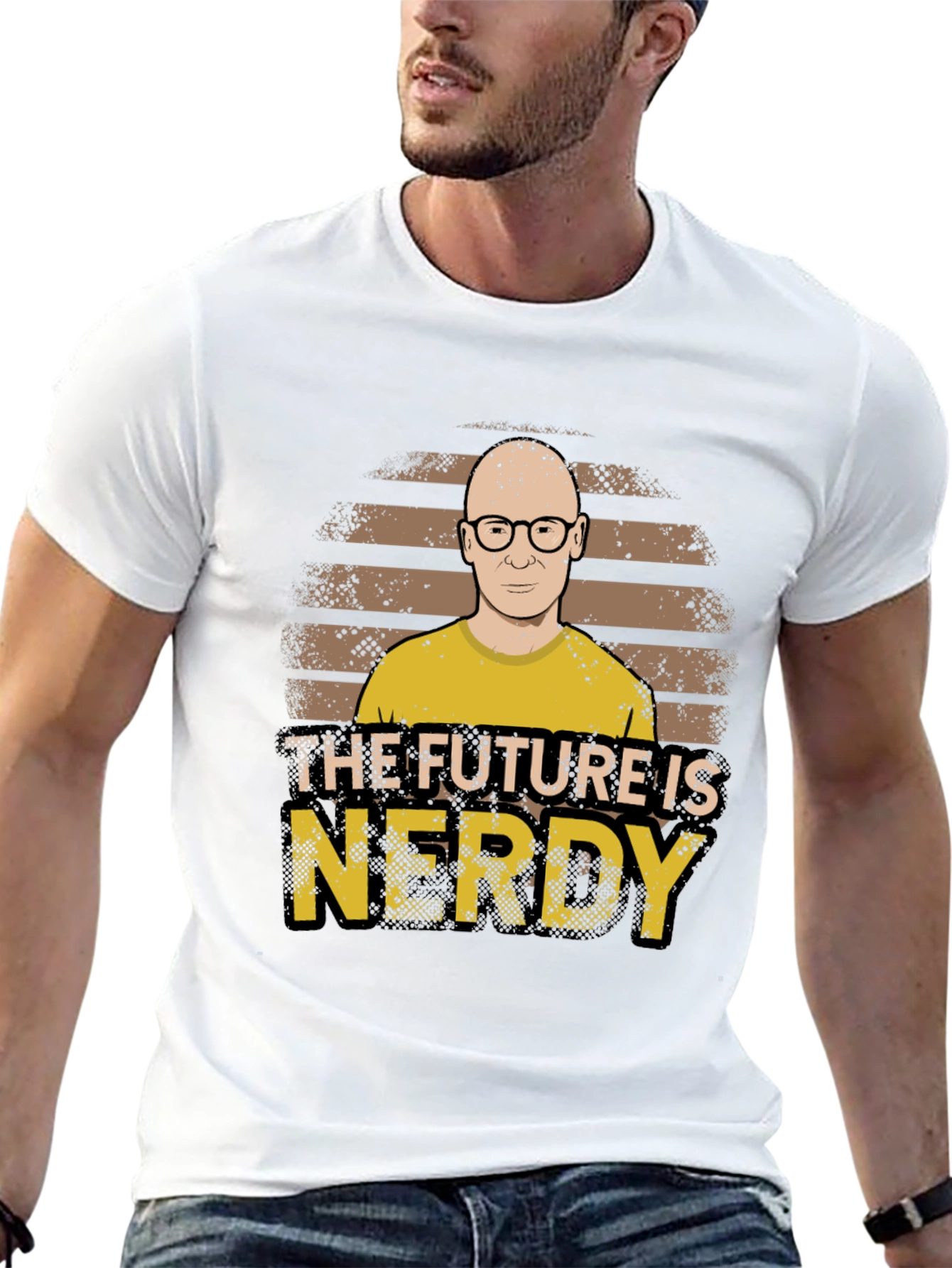 The Future is Nerdy Graphic T-Shirt