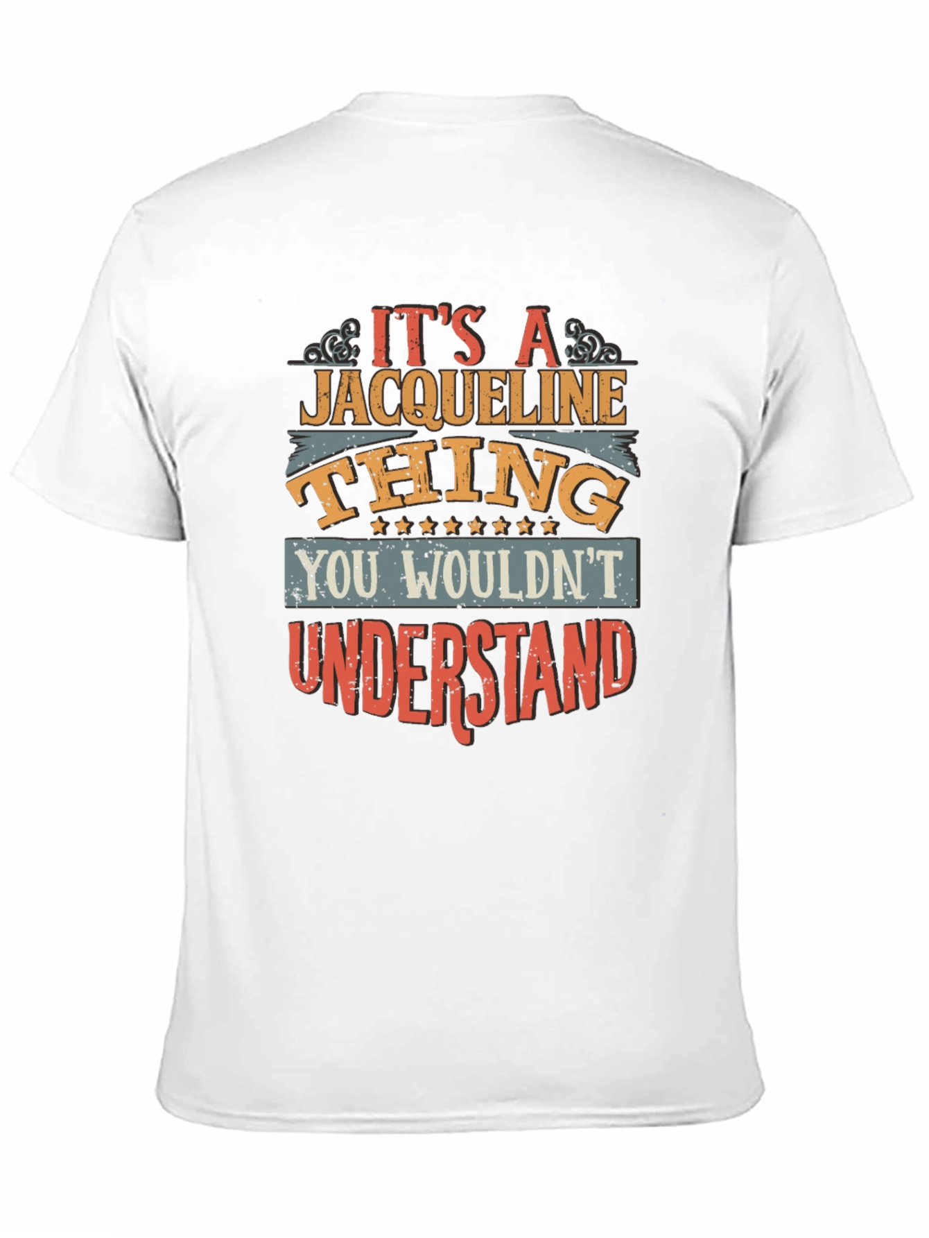 Jacqueline Thing Graphic T-Shirt - Unique Personalized Tee