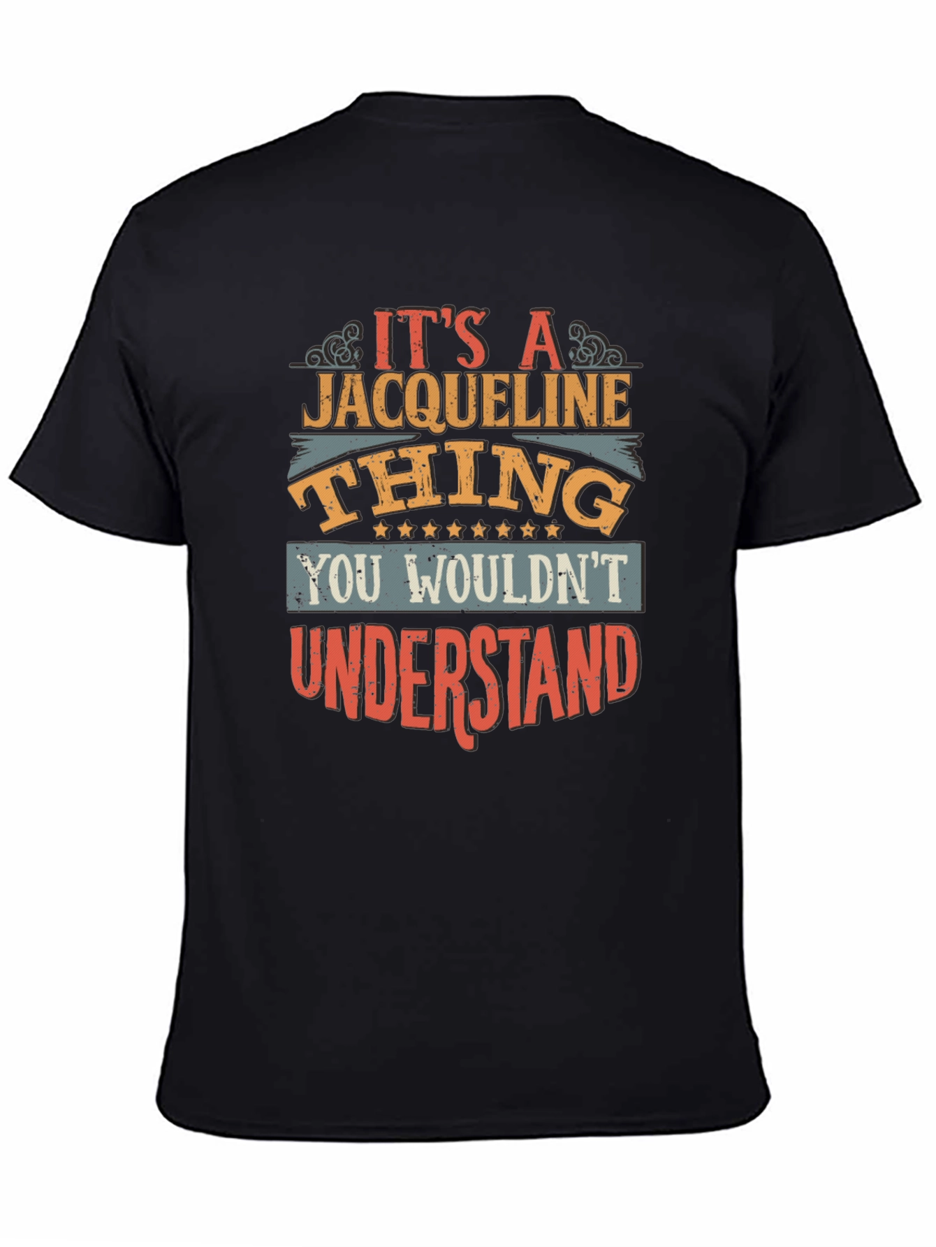 Jacqueline Thing Graphic T-Shirt - Unique Personalized Tee