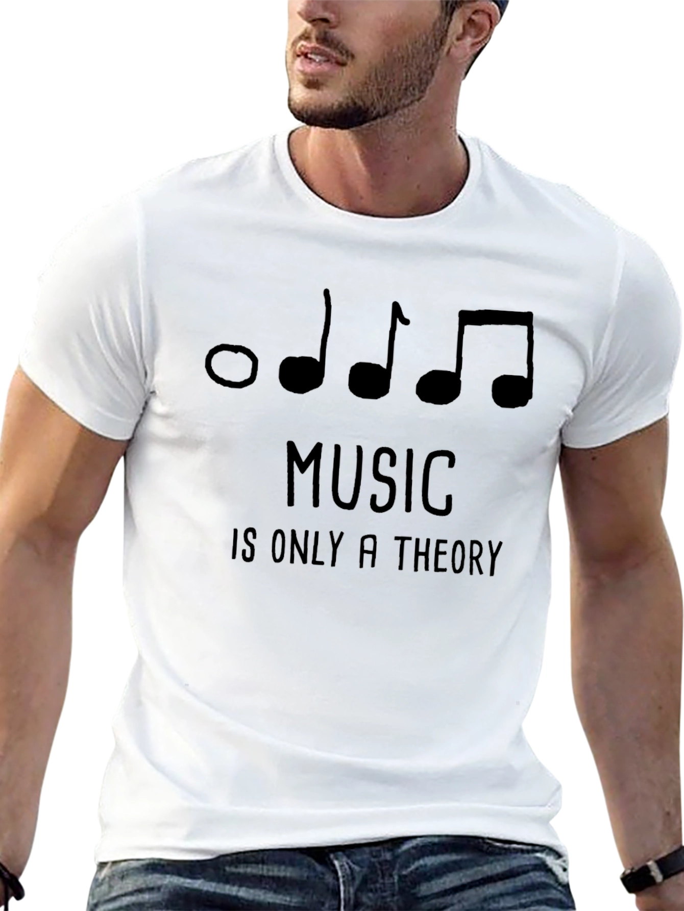Music Theory T-Shirt - Novelty Graphic Tee