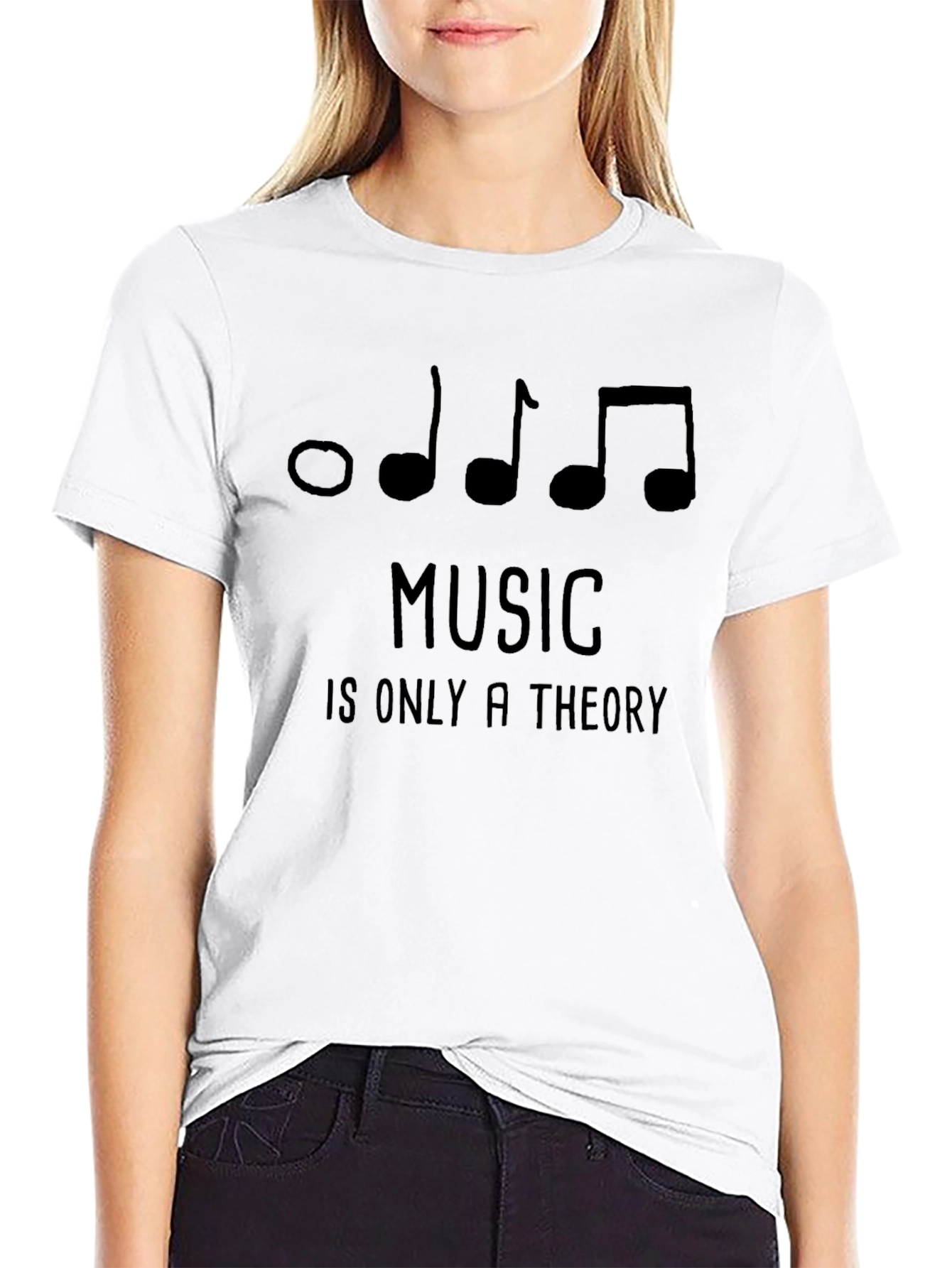 Music Theory T-Shirt - Novelty Graphic Tee