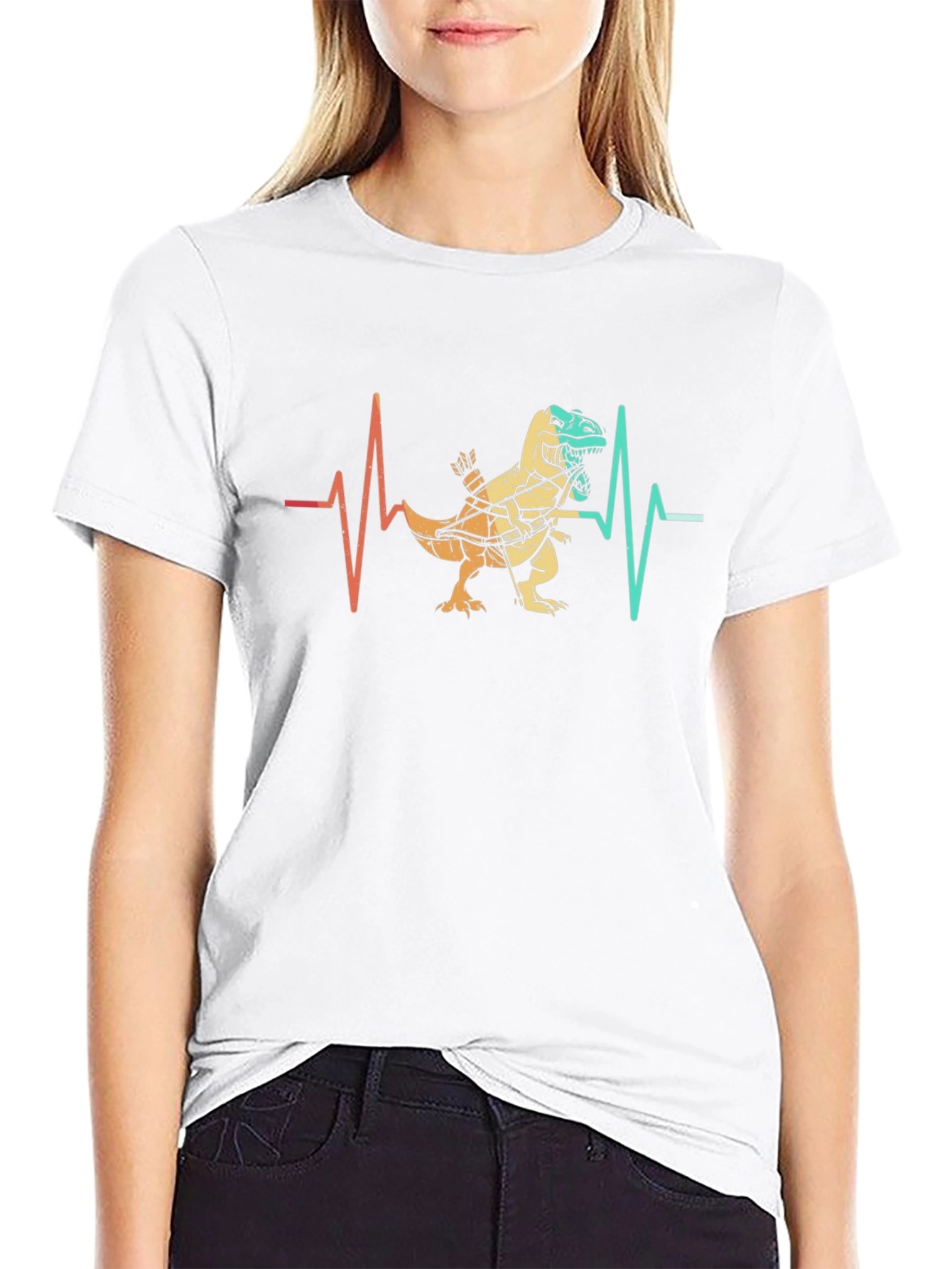 Dino Archer Heartbeat T-Shirt