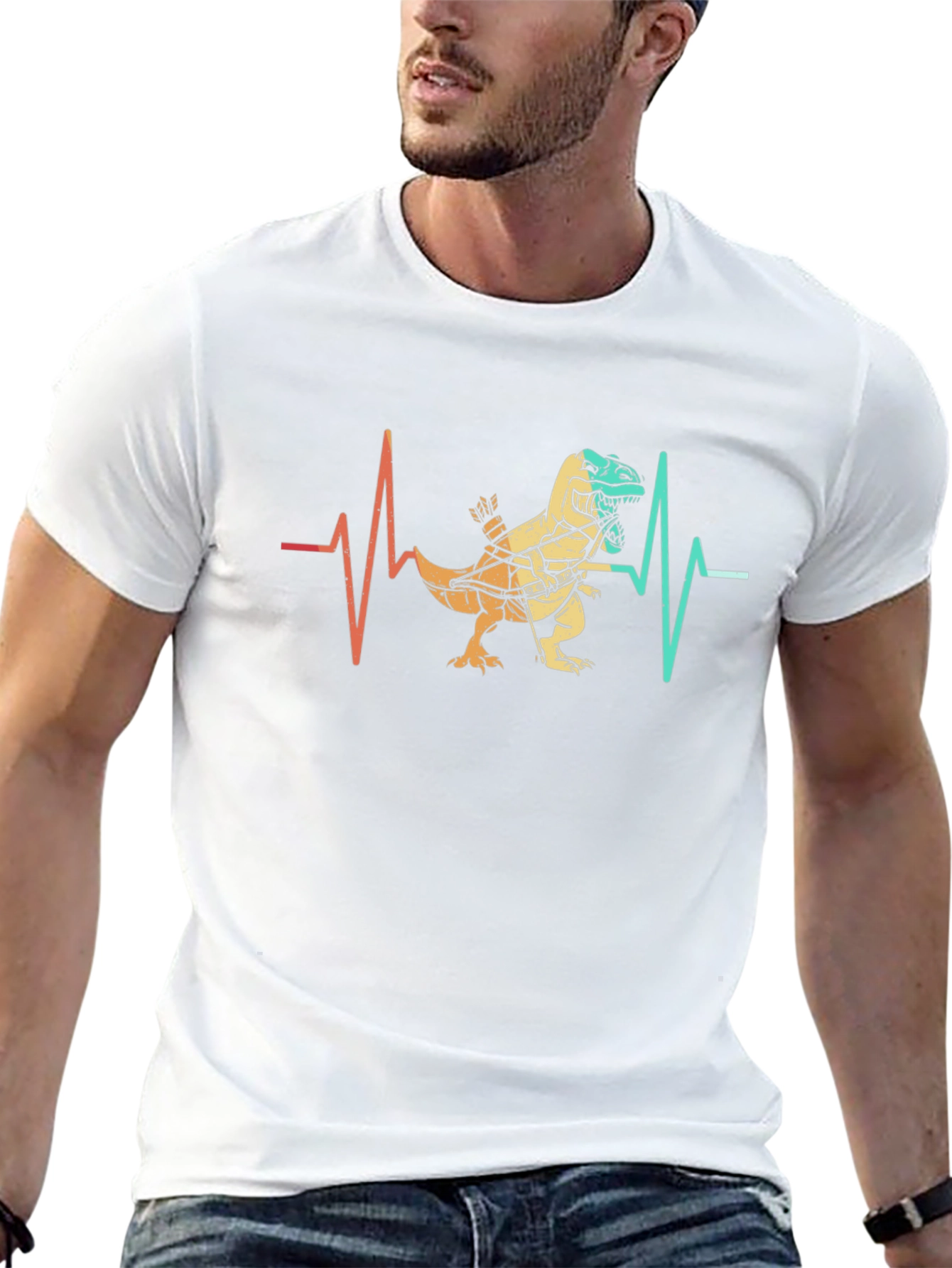 Dino Archer Heartbeat T-Shirt