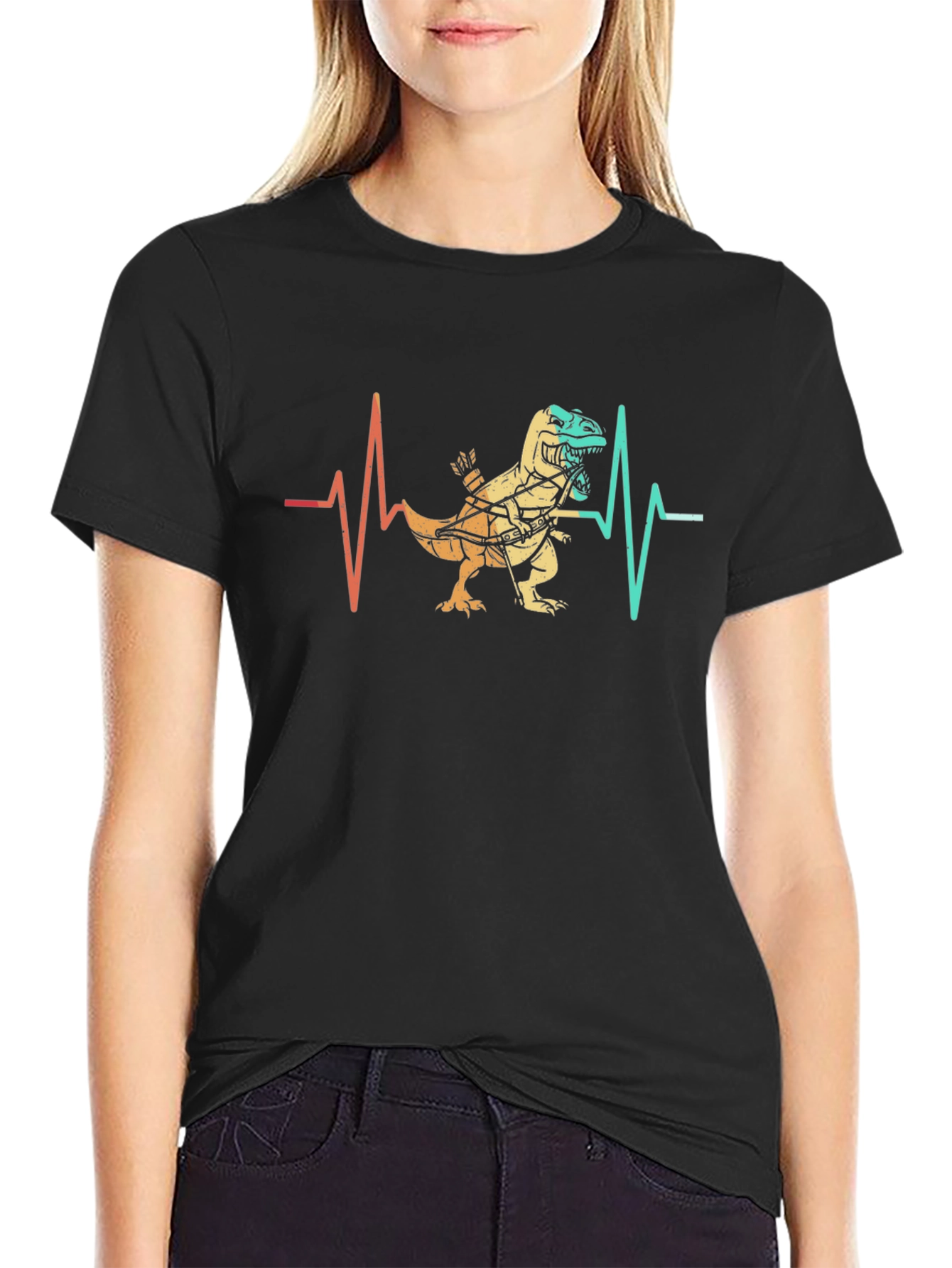 Dino Archer Heartbeat T-Shirt