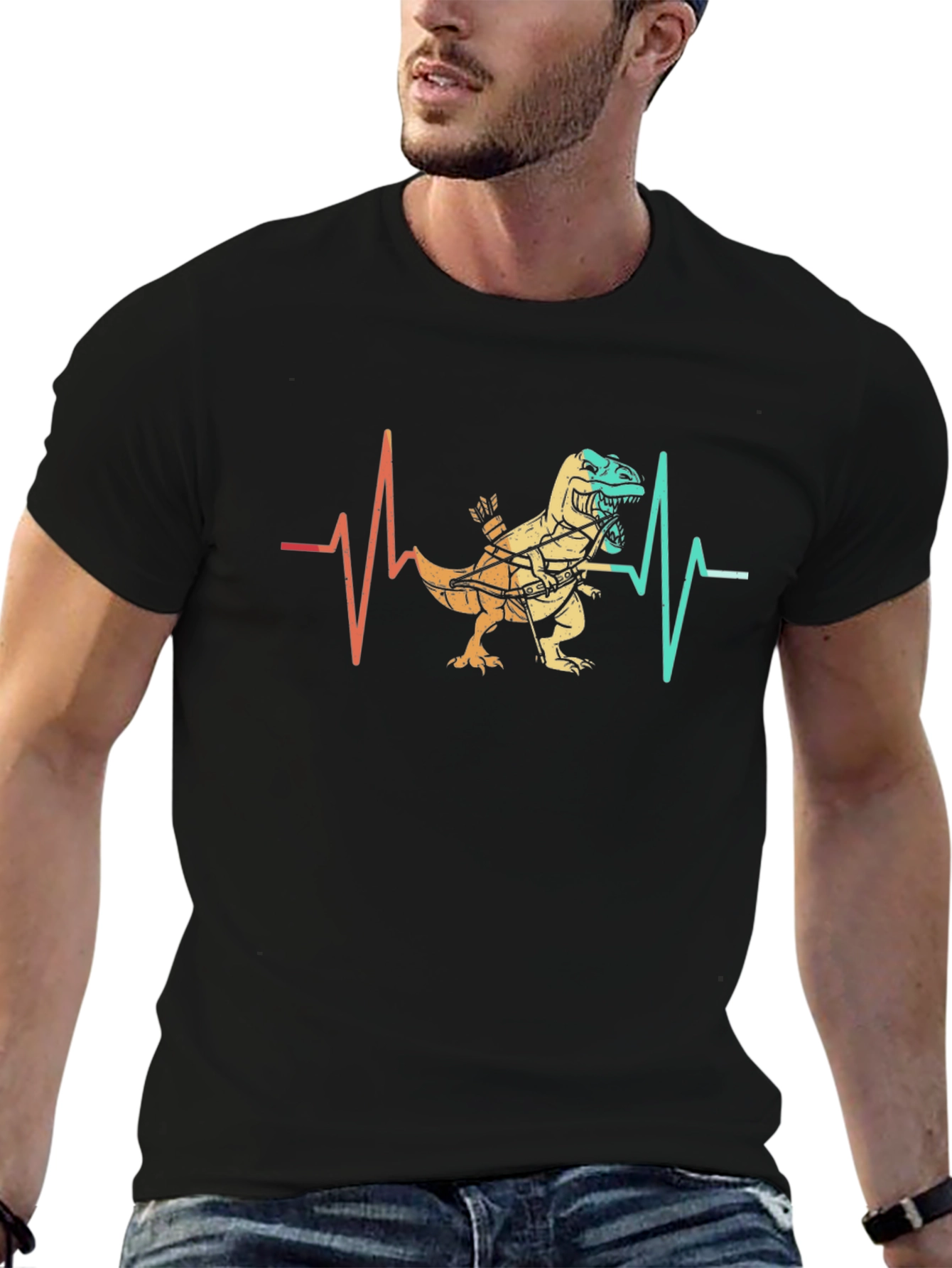 Dino Archer Heartbeat T-Shirt