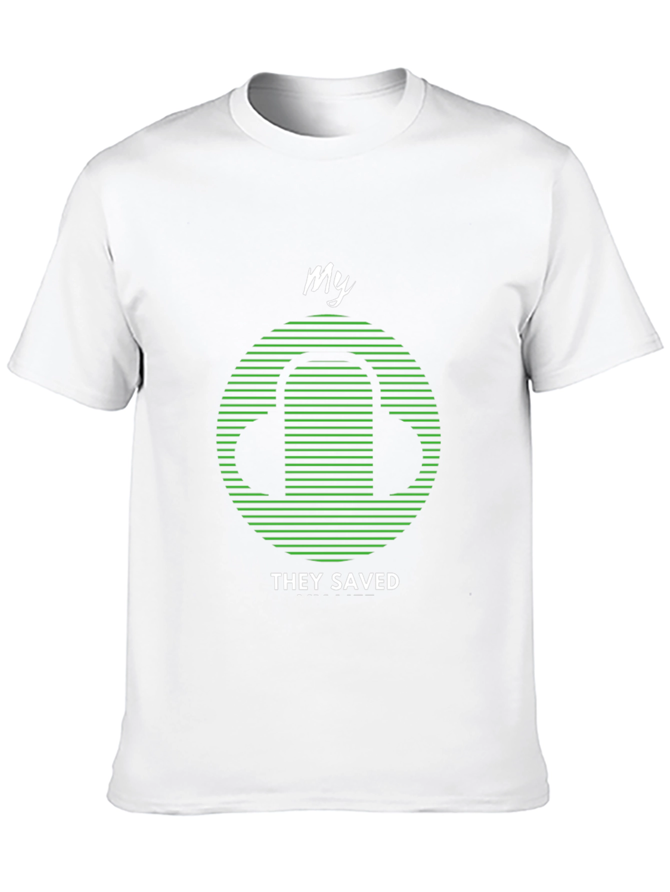 My Headphones Saved Me T-Shirt