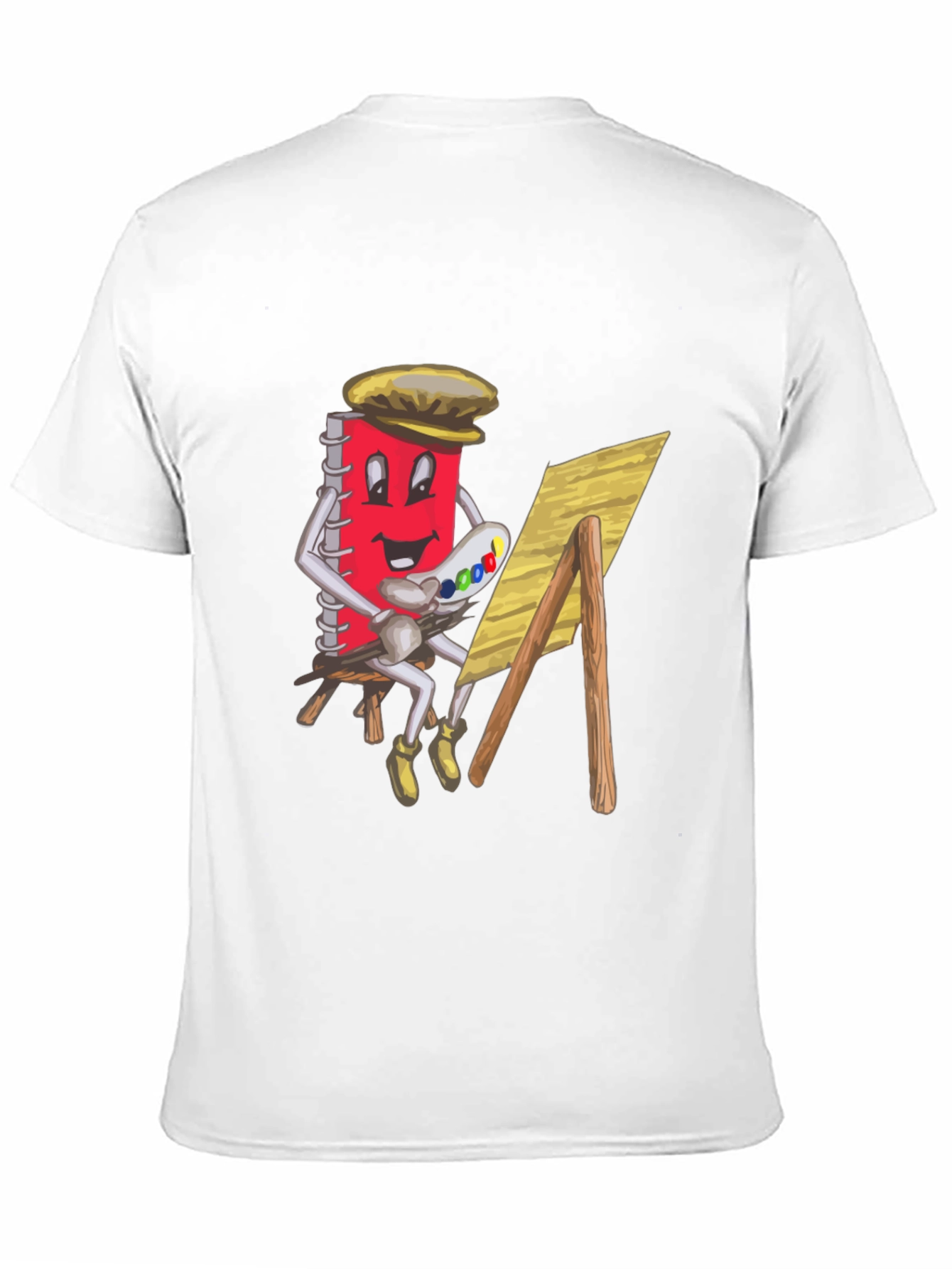 Artist Notebook Graphic Tee - Unisex Black T-Shirt