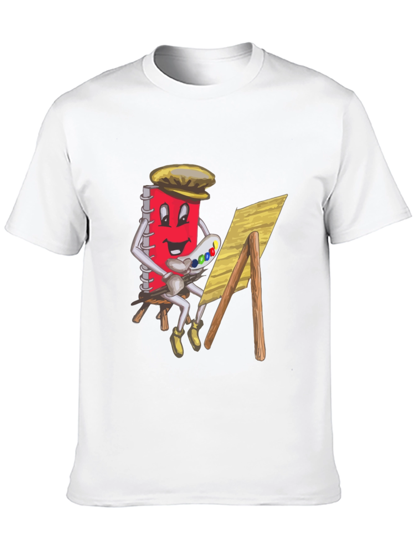 Artist Notebook Graphic Tee - Unisex Black T-Shirt