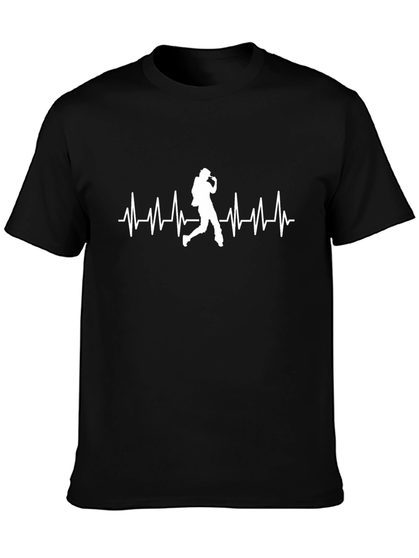 DJ Heartbeat Black T-Shirt