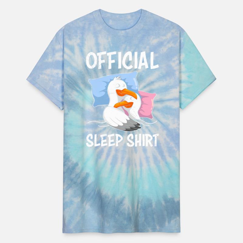 Official Sleep Shirt Seagulls Bird Lover Shirt