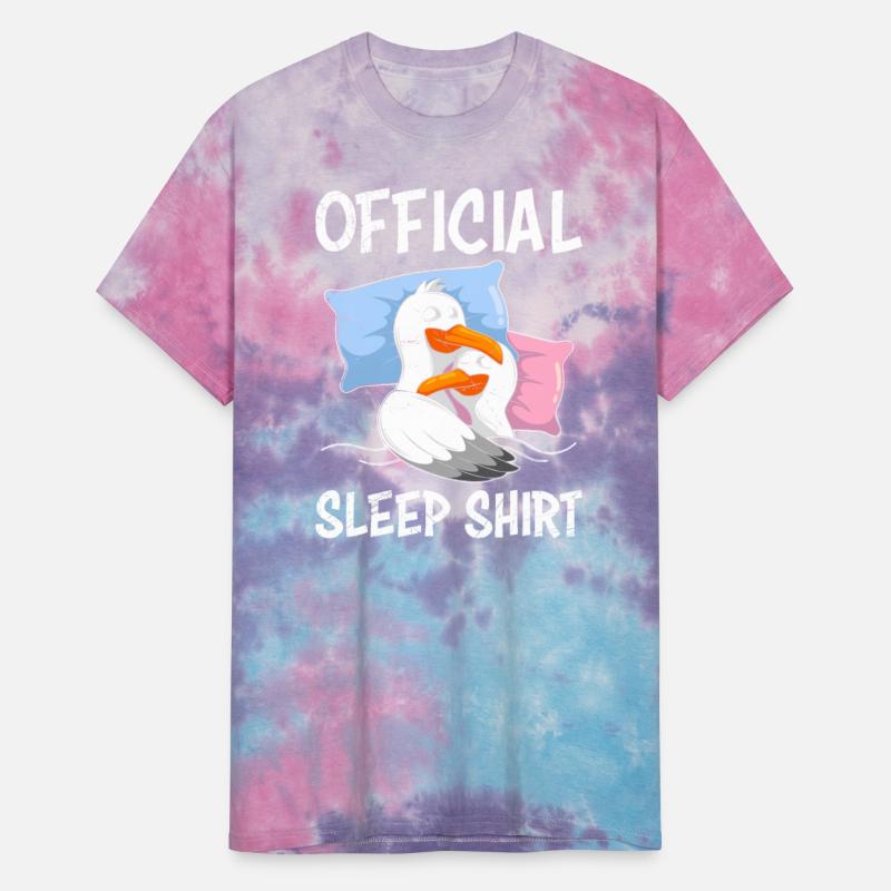Official Sleep Shirt Seagulls Bird Lover Shirt