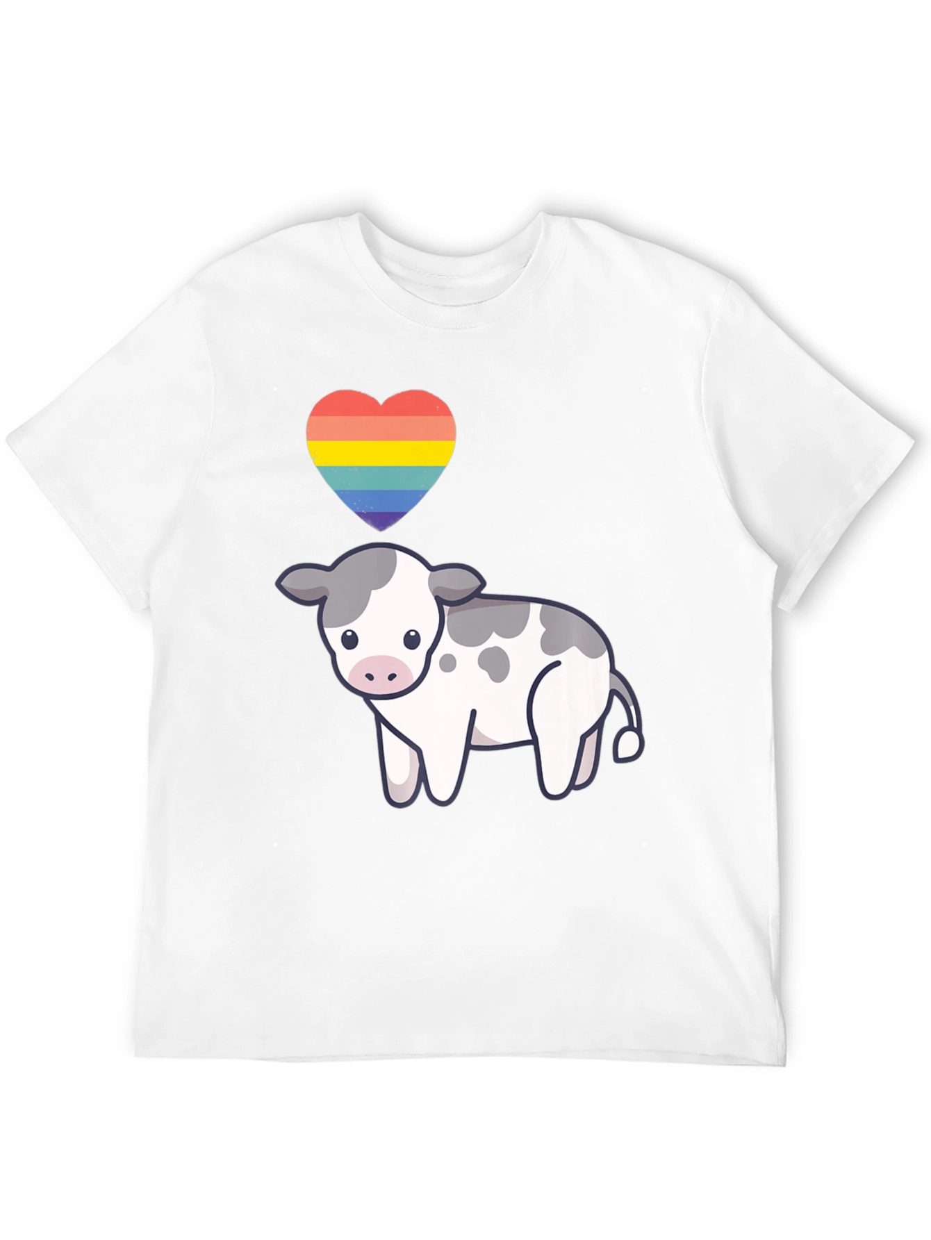 LGBTQ+ Cow Heart T-Shirt