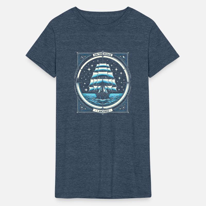 On the Ocean I am Free AI Style