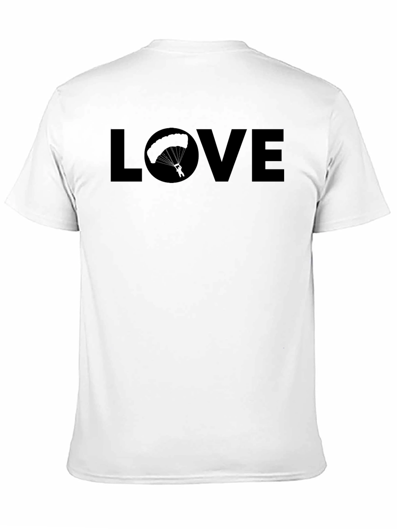 Love Parachute Graphic Tee - Black