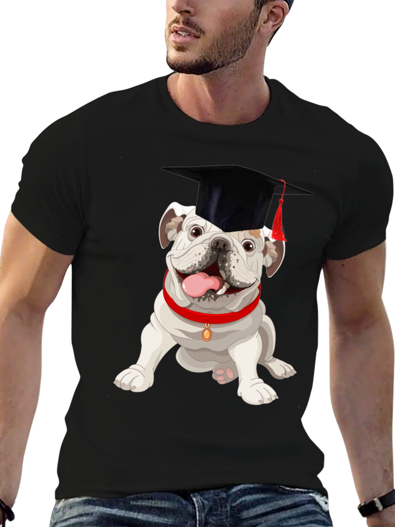 Graduation Bulldog Graphic Tee - Class of 2024