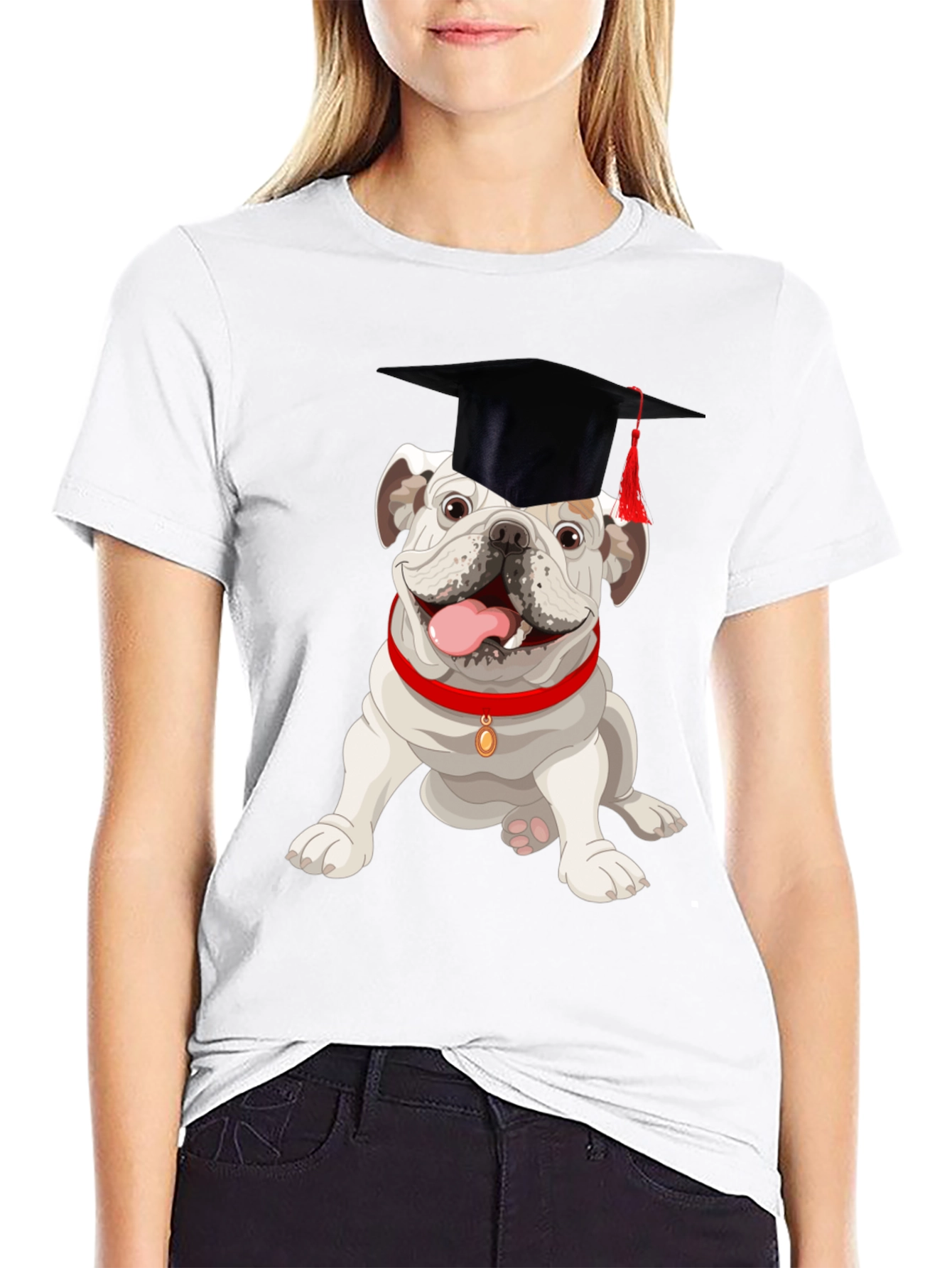 Graduation Bulldog Graphic Tee - Class of 2024
