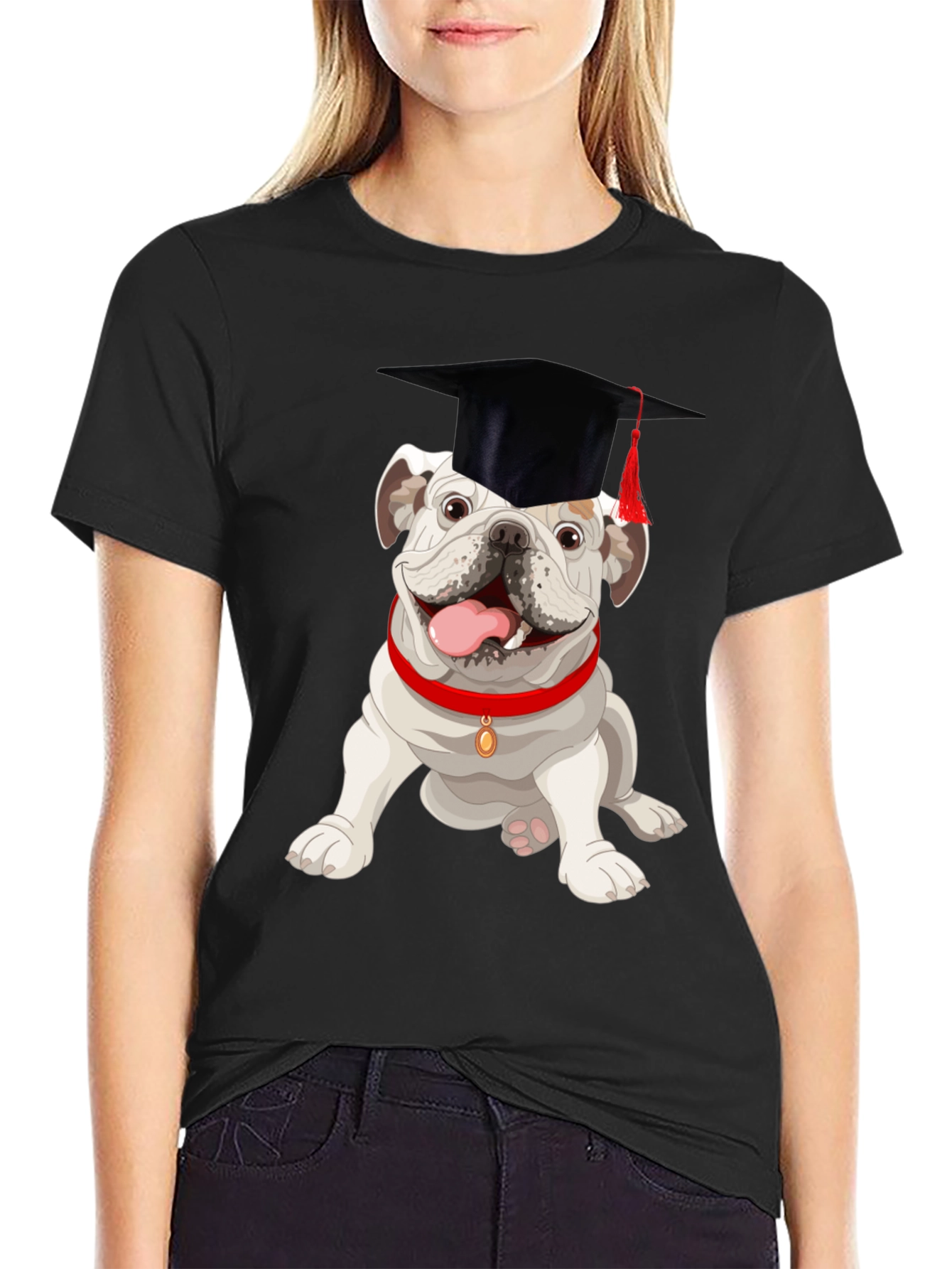 Graduation Bulldog Graphic Tee - Class of 2024