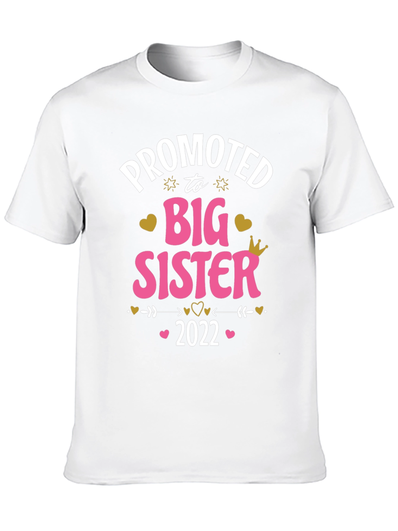 Promoted to Big Sister 2022 T-Shirt