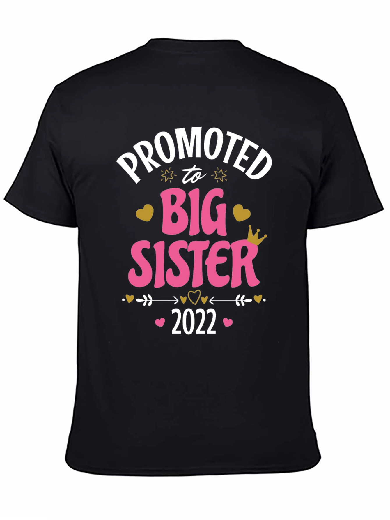 Promoted to Big Sister 2022 T-Shirt