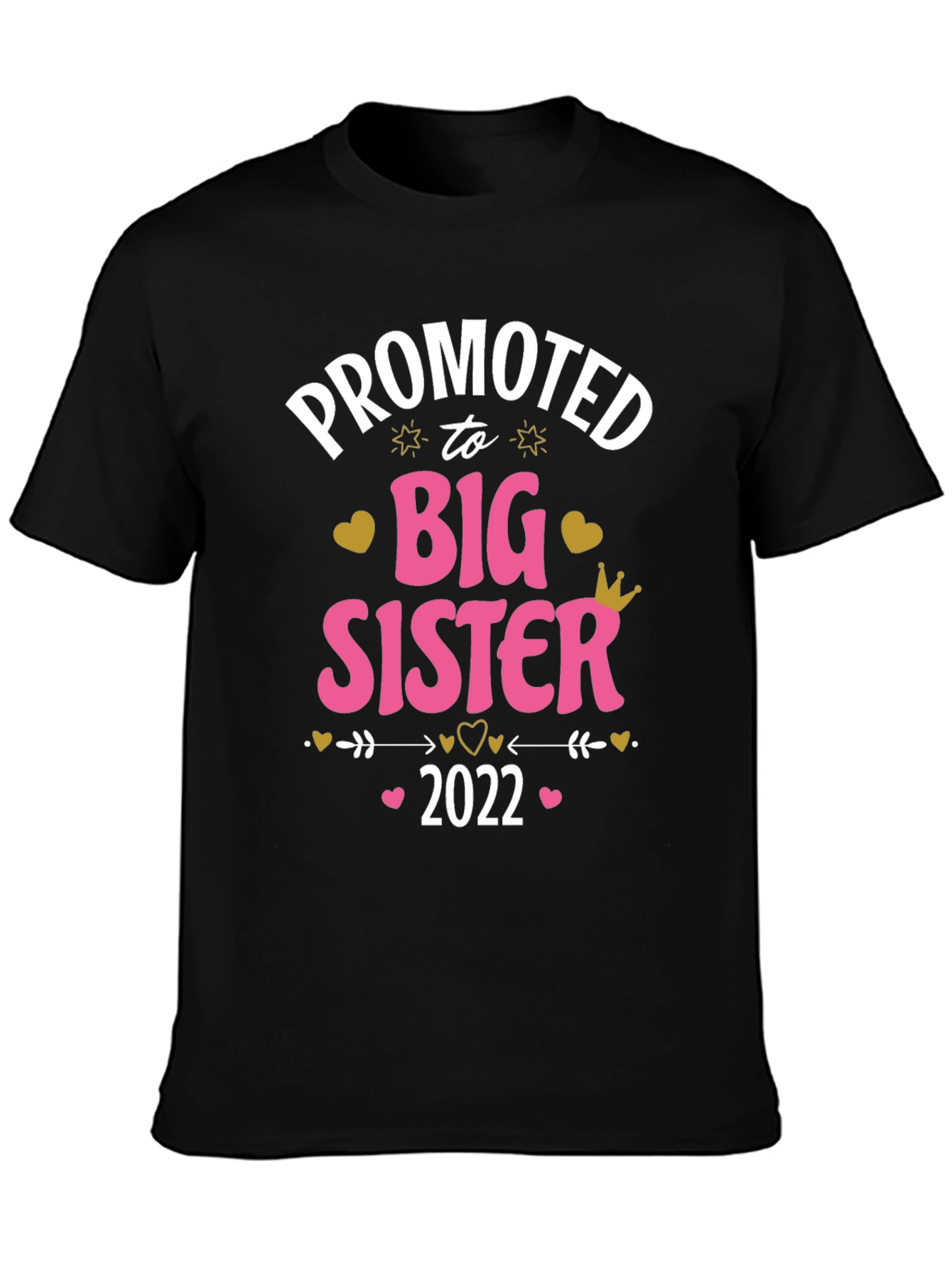 Promoted to Big Sister 2022 T-Shirt