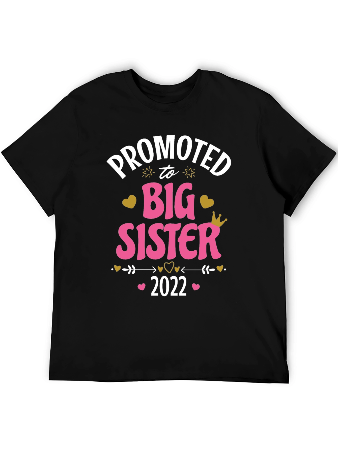 Promoted to Big Sister 2022 T-Shirt