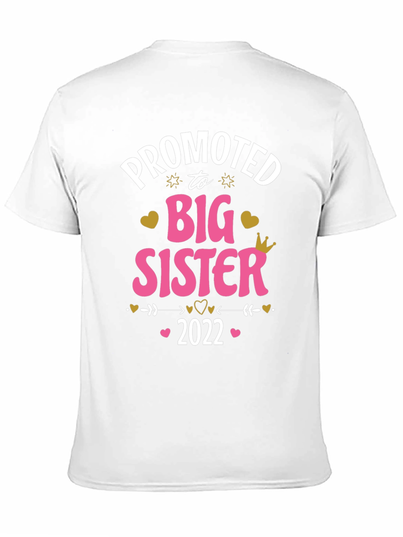 Promoted to Big Sister 2022 T-Shirt