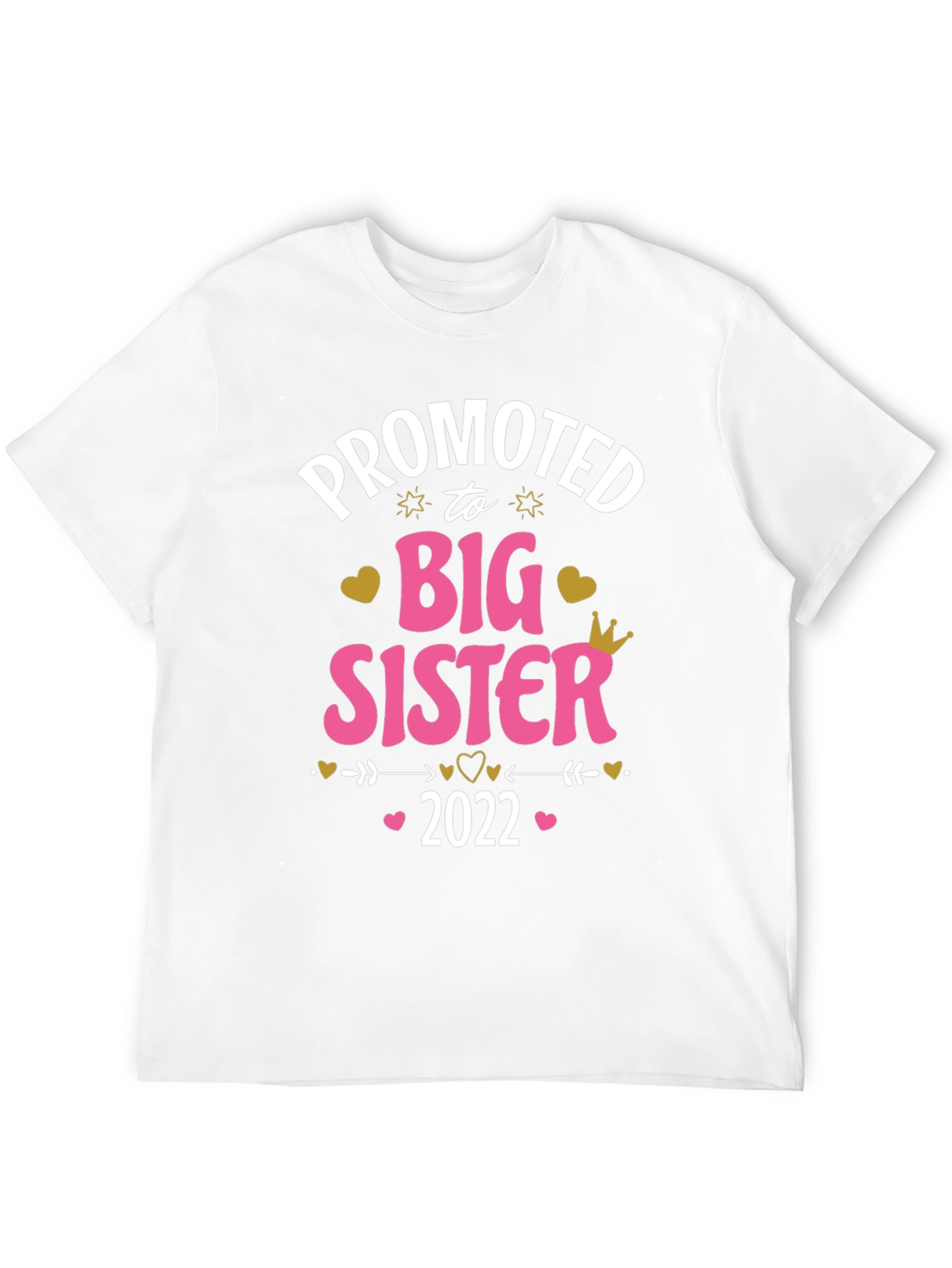 Promoted to Big Sister 2022 T-Shirt