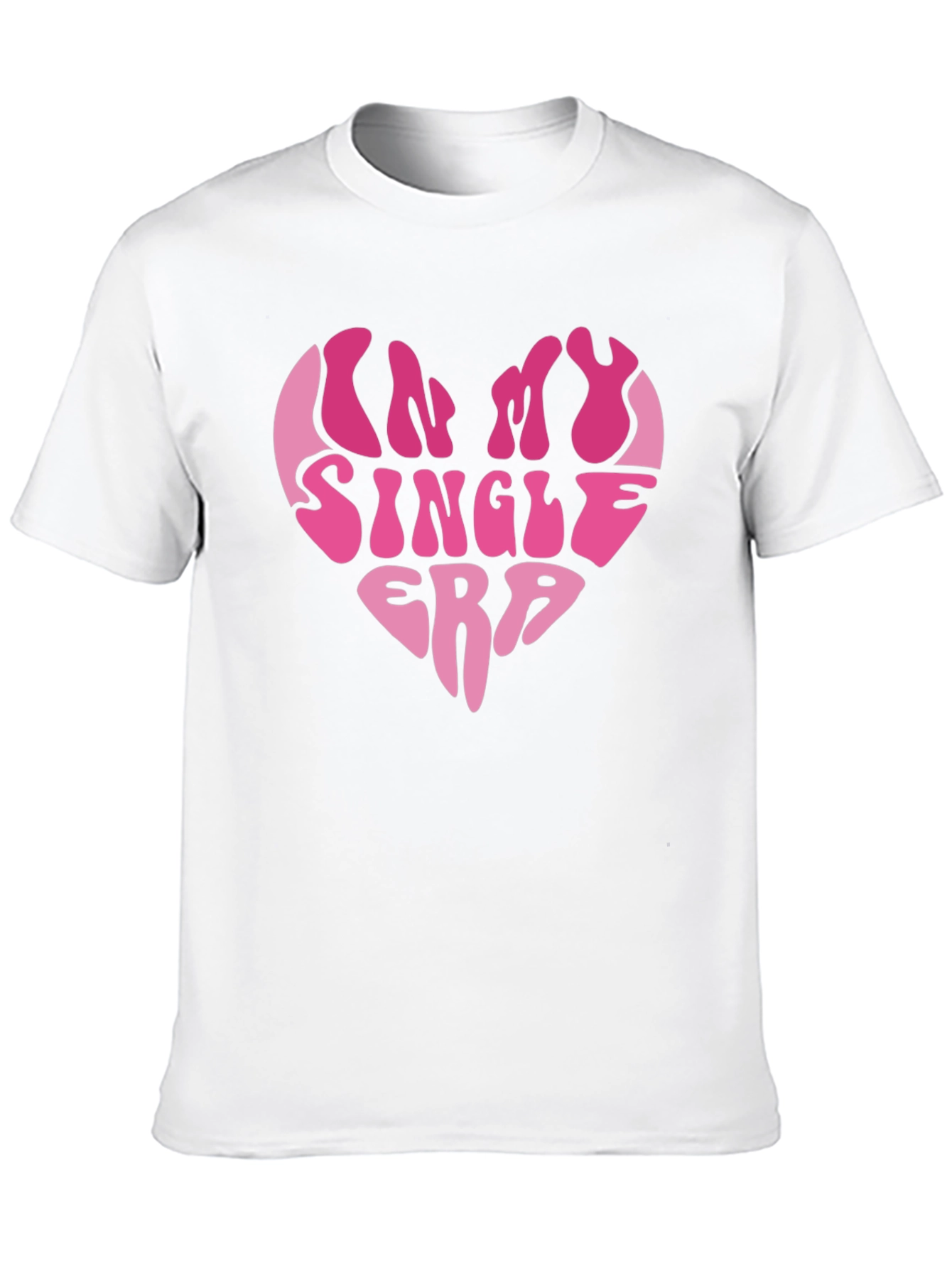 Im In My Single Era Heart Graphic Tee