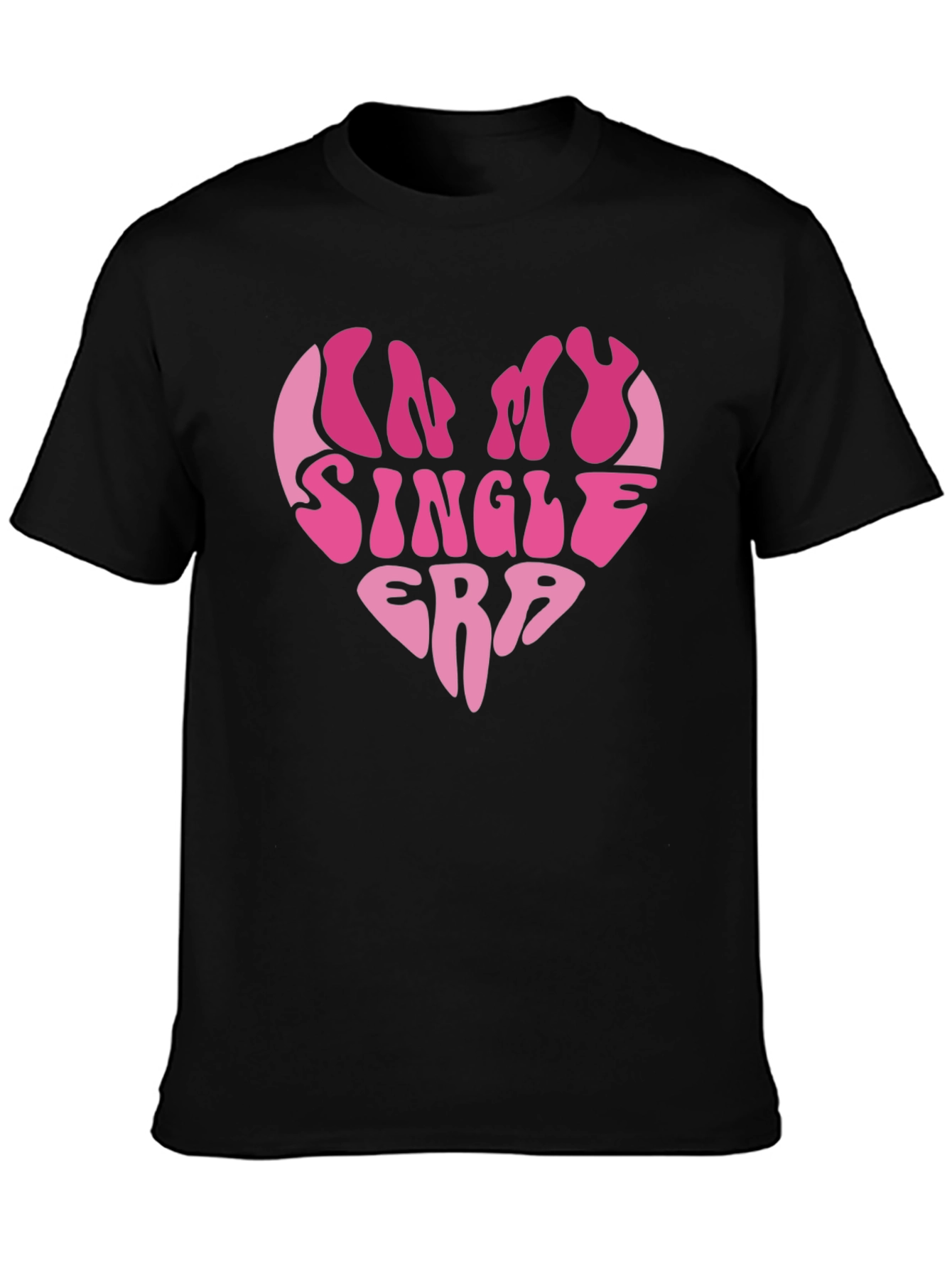 Im In My Single Era Heart Graphic Tee