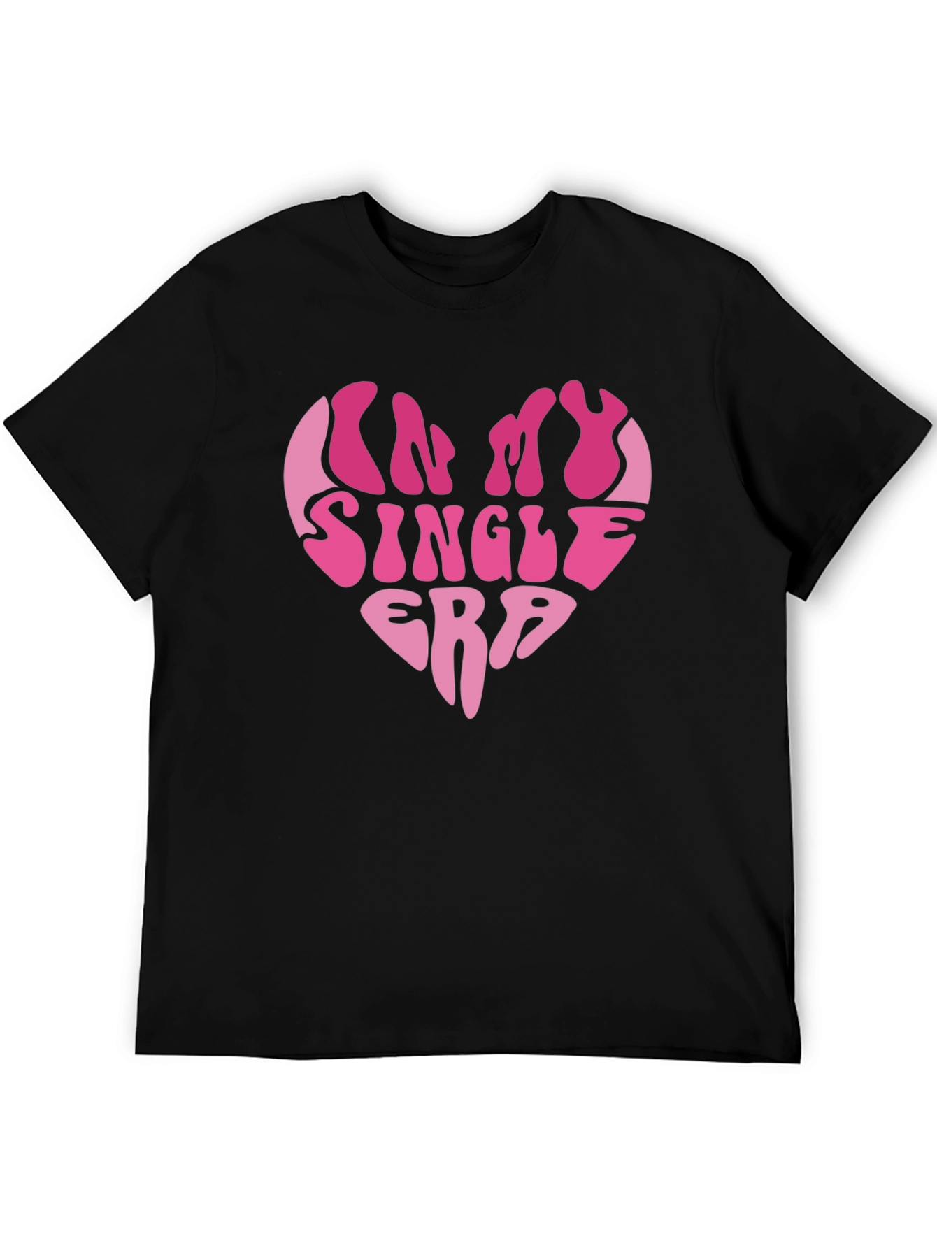 Im In My Single Era Heart Graphic Tee