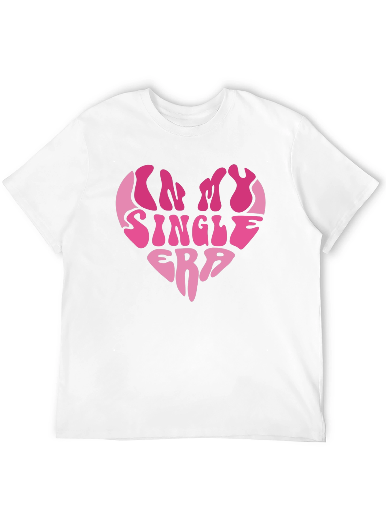 Im In My Single Era Heart Graphic Tee