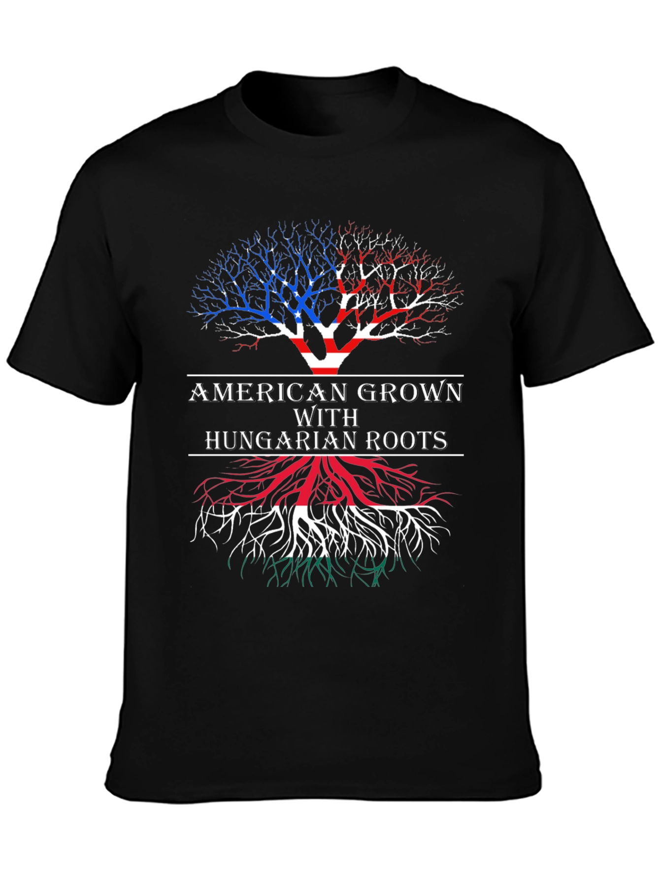 American Grown Hungarian Roots T-Shirt