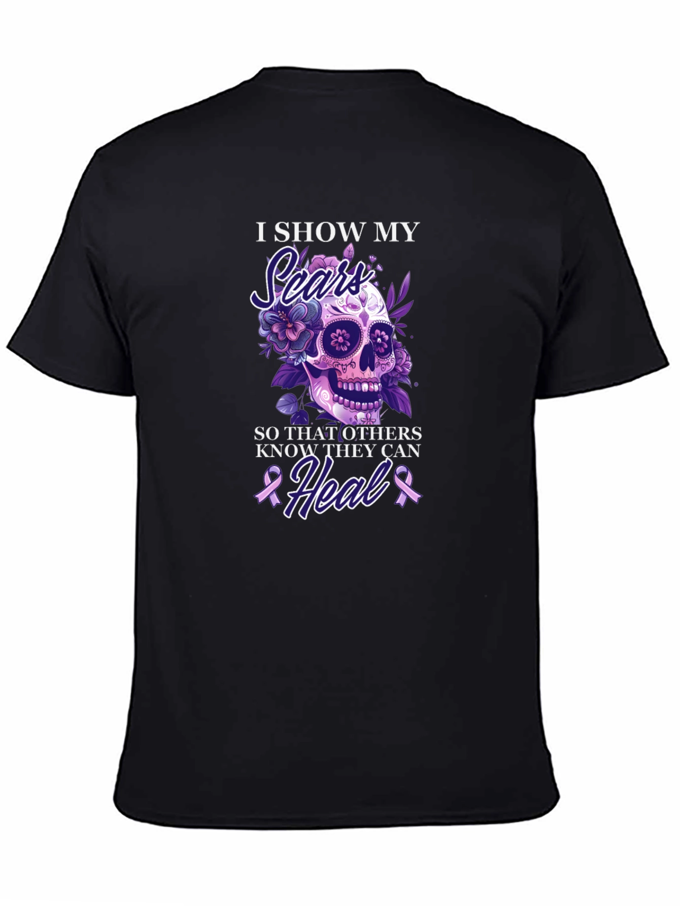 I Show My Scars T-Shirt: Awareness & Healing