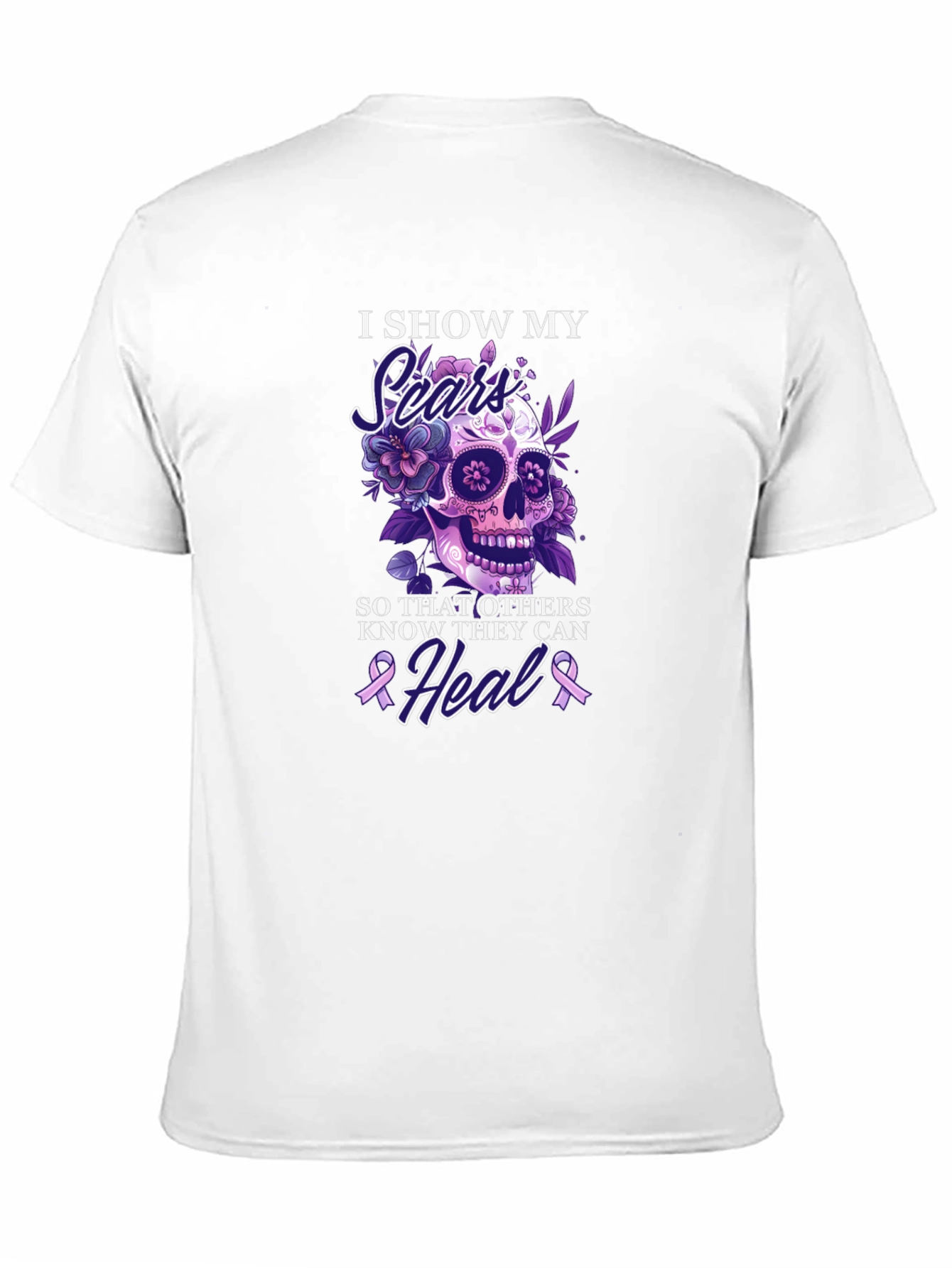 I Show My Scars T-Shirt: Awareness & Healing