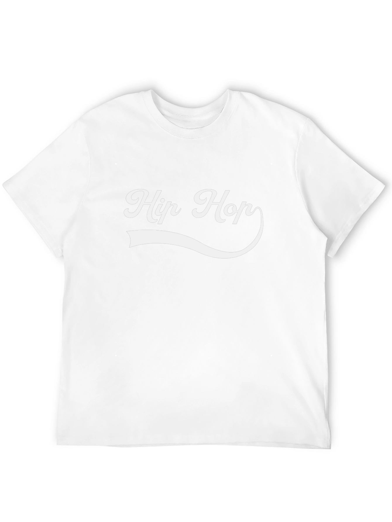 Hip Hop Graphic Tee - Black