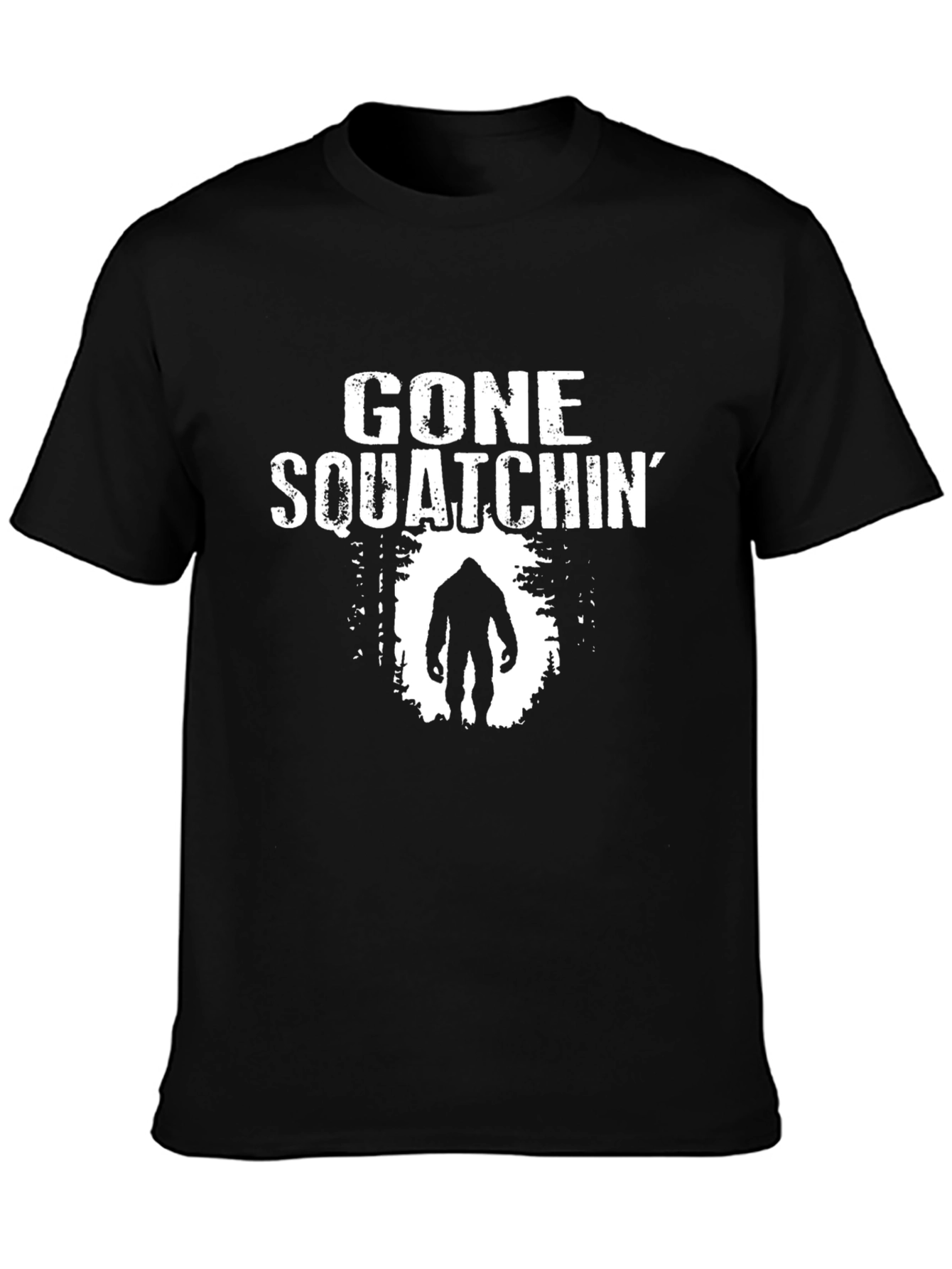 Gone Squatchin T-Shirt - Bigfoot Adventure Tee