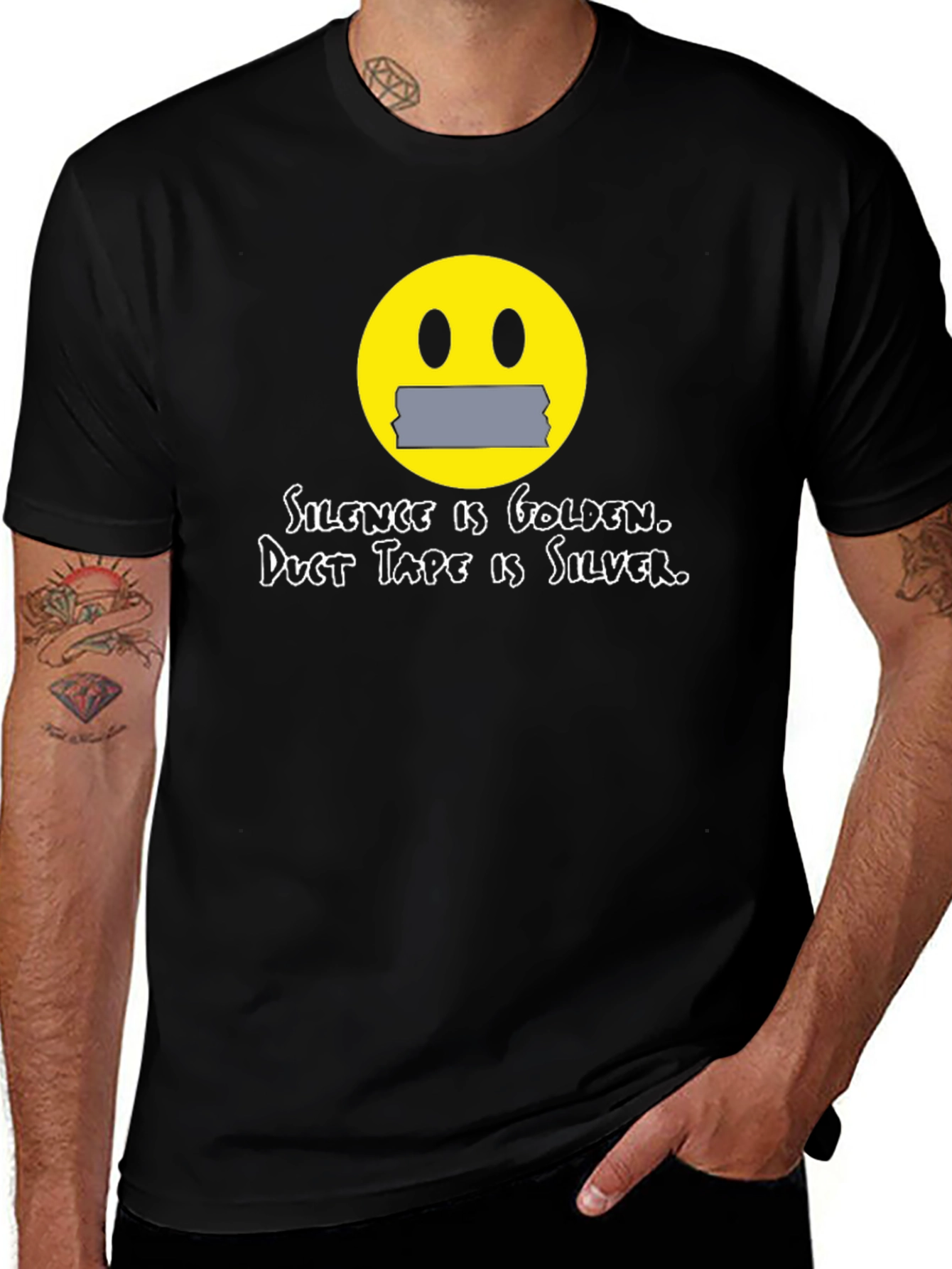 Silence is Golden Graphic Tee