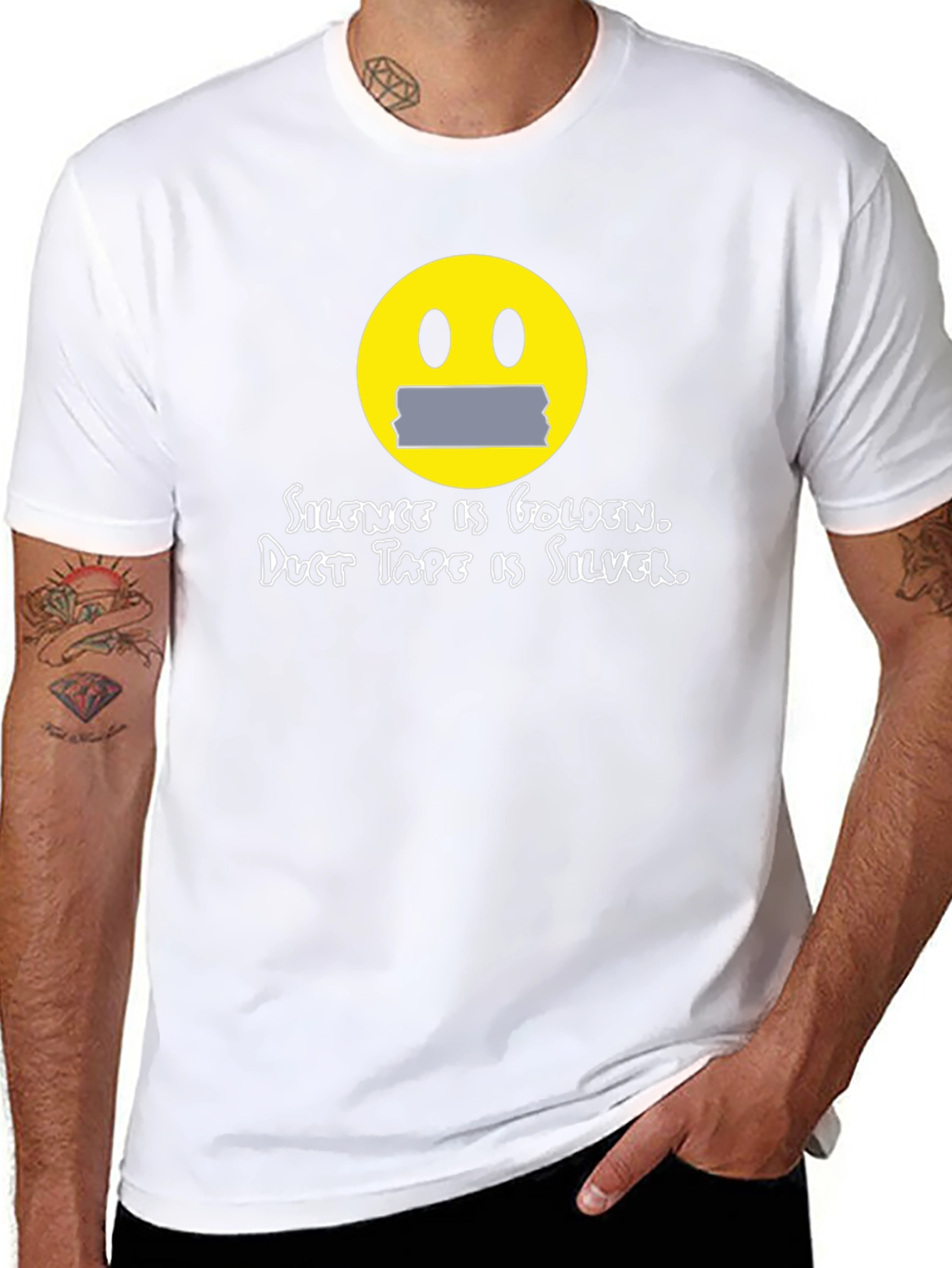 Silence is Golden Graphic Tee