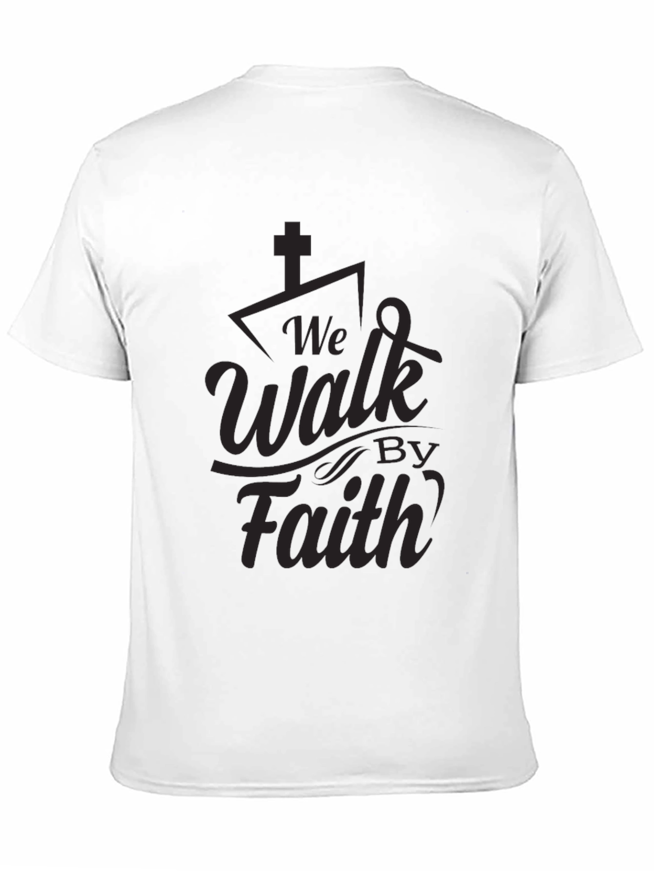 We Walk By Faith Graphic Tee