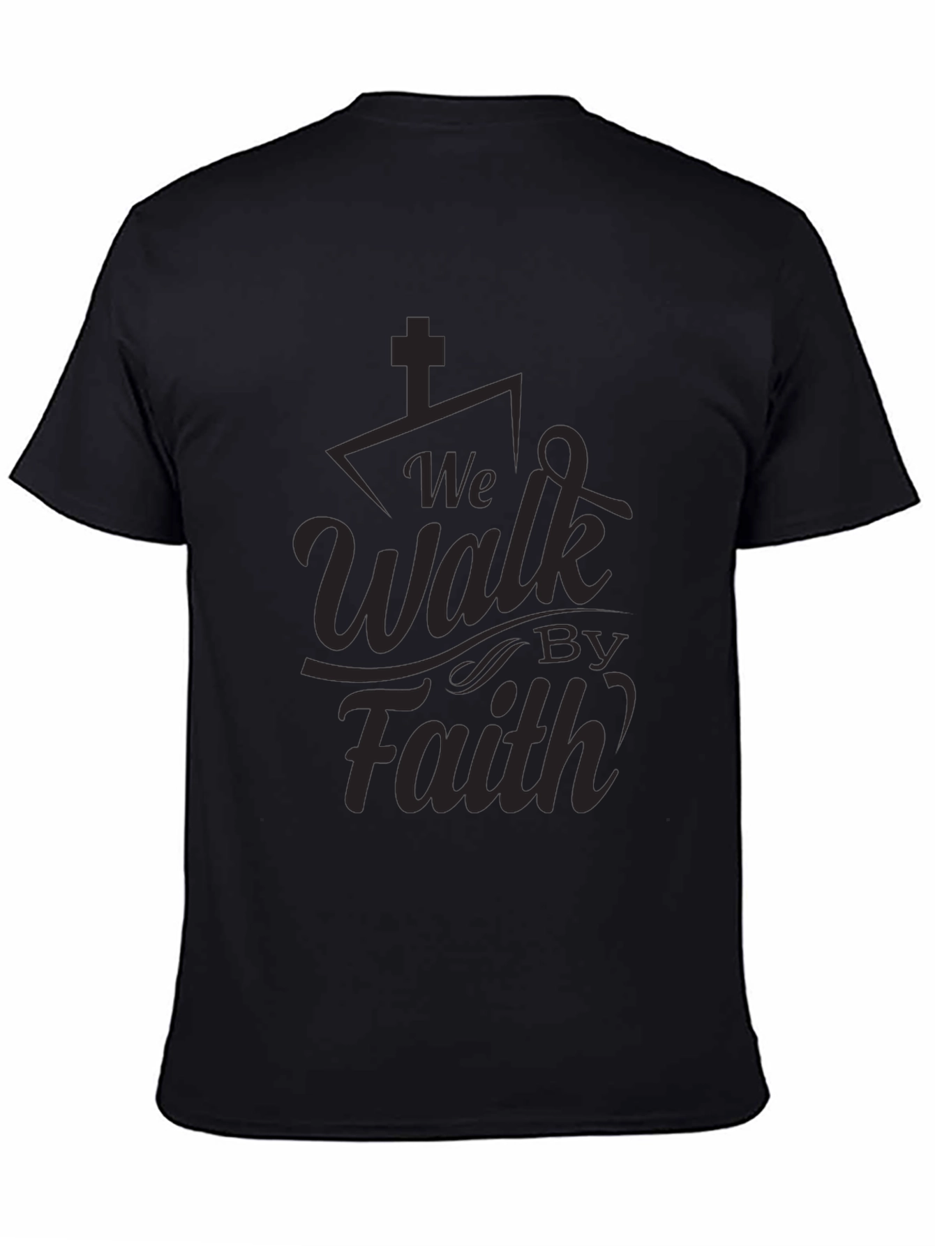 We Walk By Faith Graphic Tee