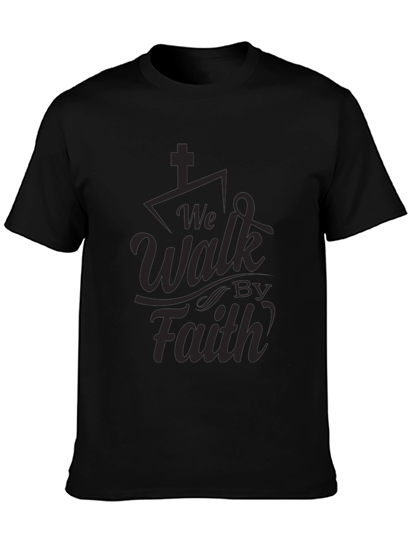 We Walk By Faith Graphic Tee